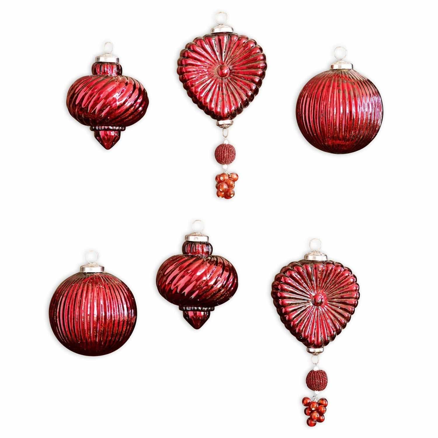 Weihnachtsschmuck 6er Set Fuveau