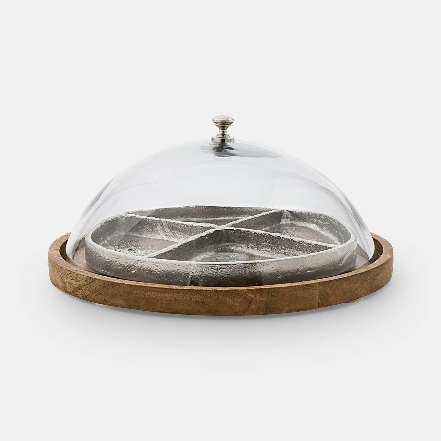 Glasglocke mit Platte Adelfia Glasglocke mit Platte Adelfia