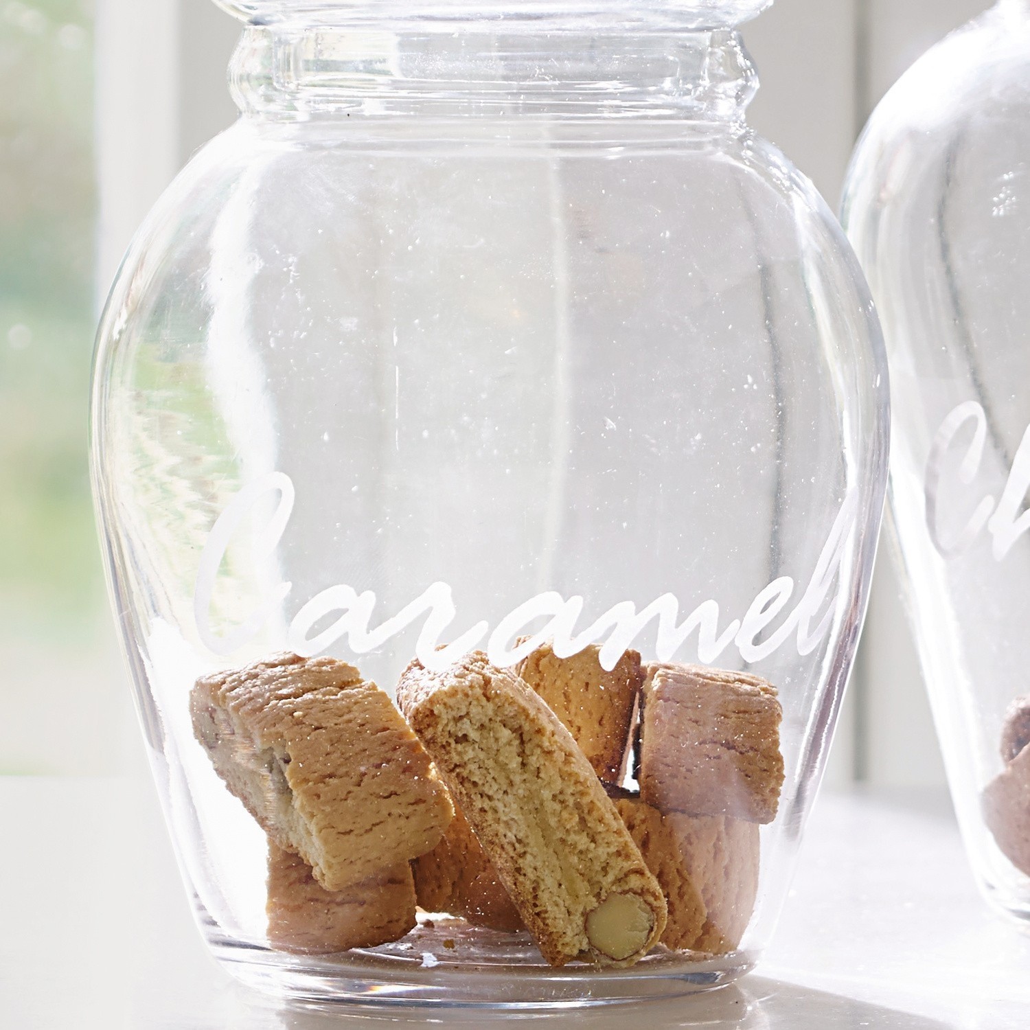 Glasdose 2er Set Darleen