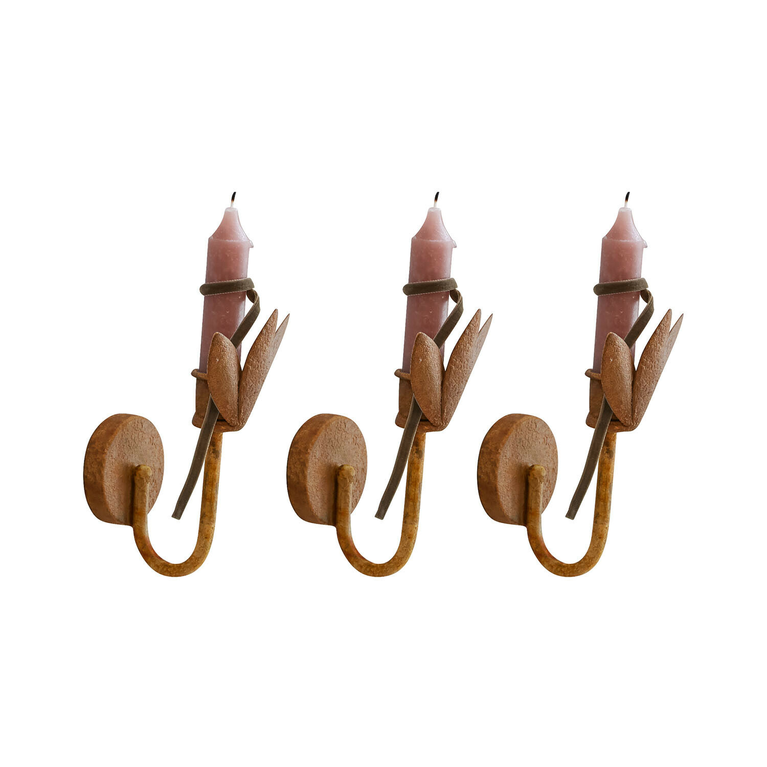 Wandkerzenhalter 3er Set Cressivaux