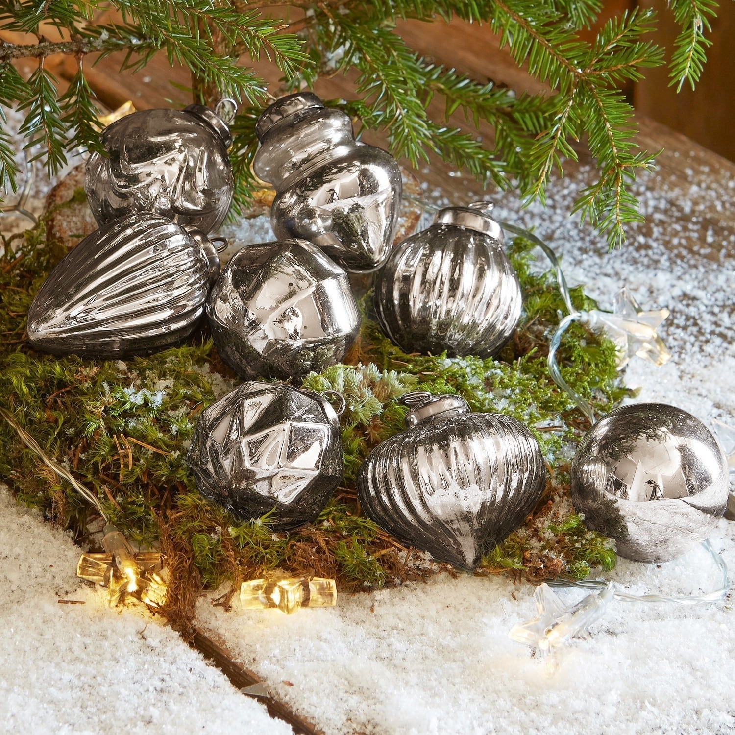 Weihnachtsschmuck 8er Set Plouyé