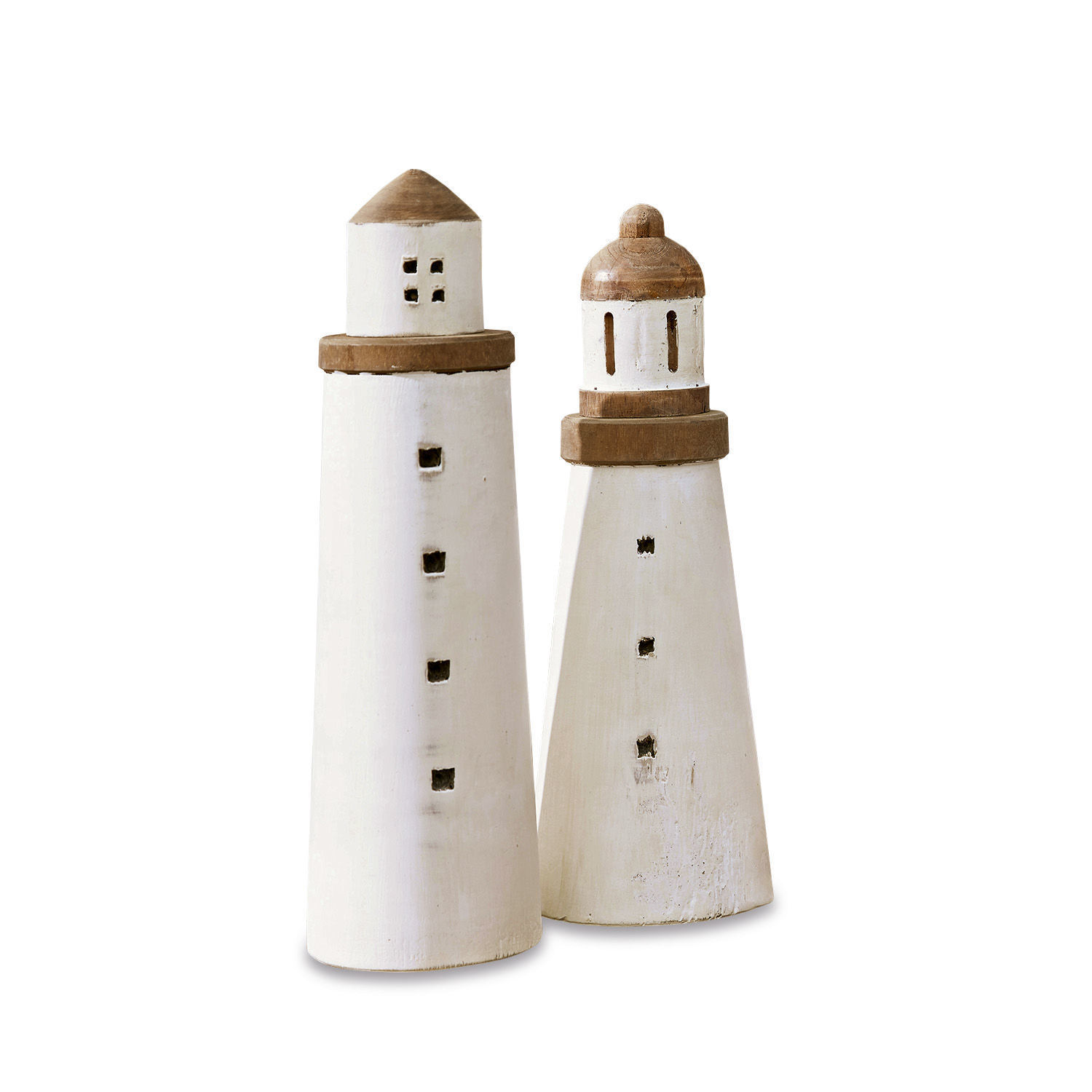 Deko-Leuchtturm 2er Set Romilly