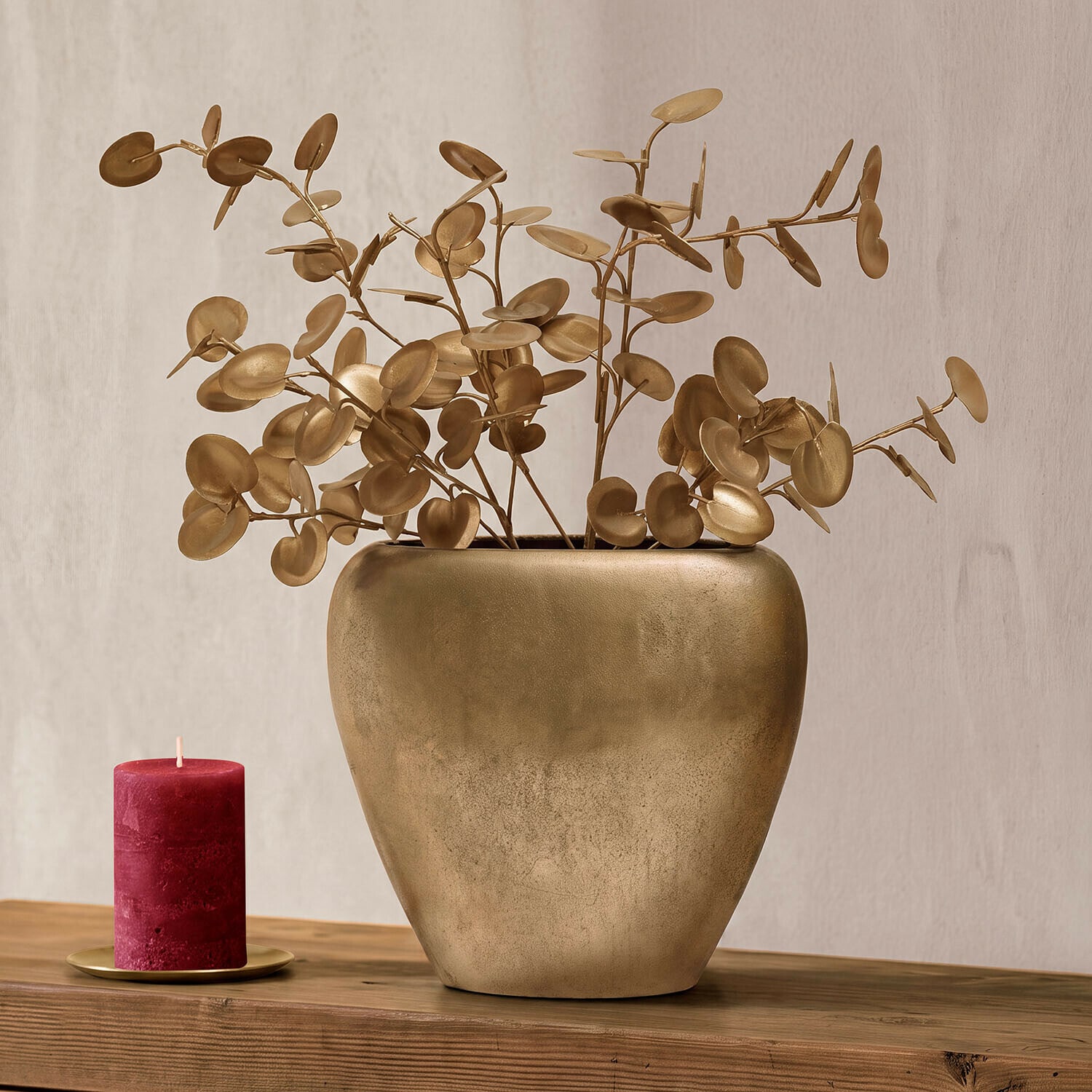 Kunstzweig Eukalyptus 2er Set Velmora