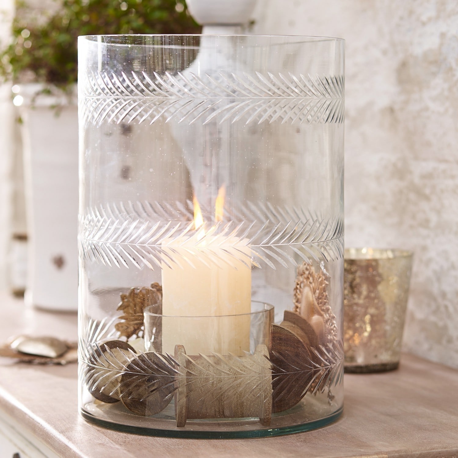 Windlicht Dandelion