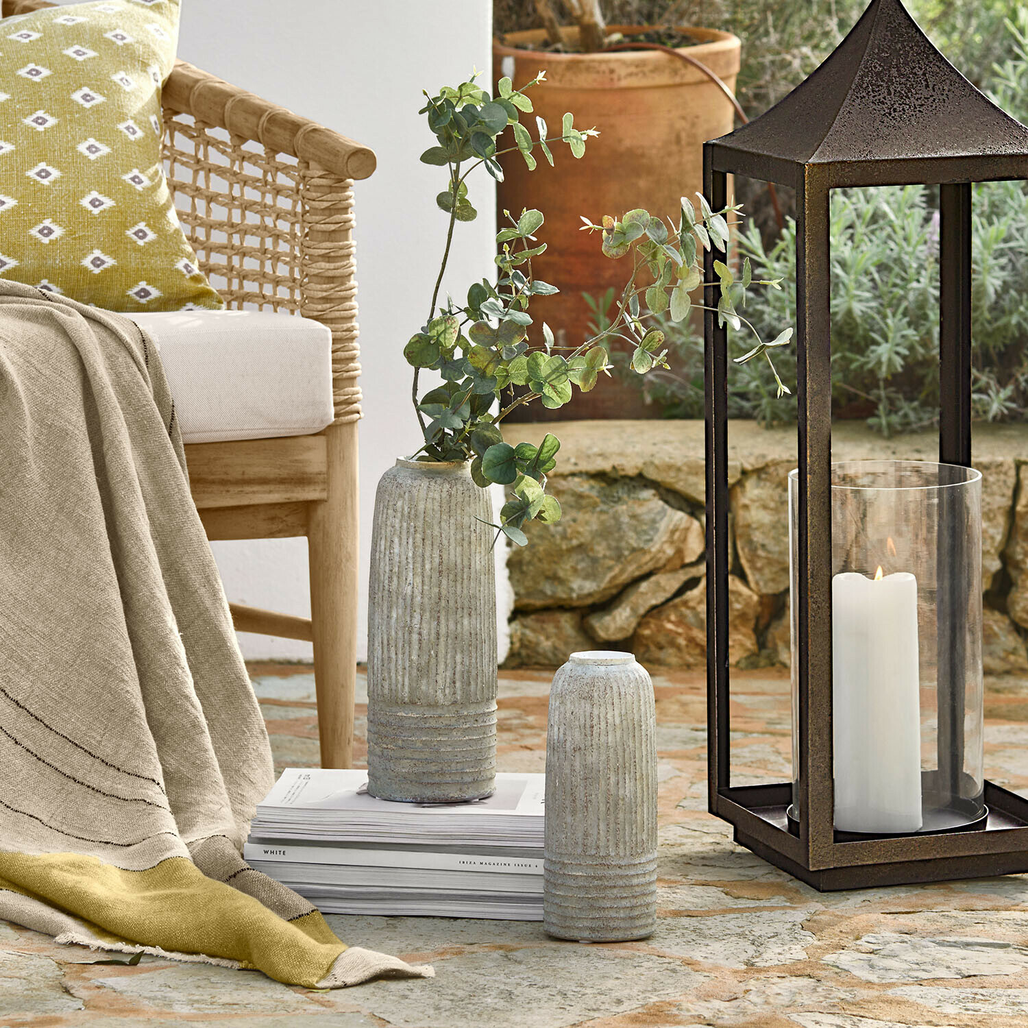 Vase 2er Set Bellonas