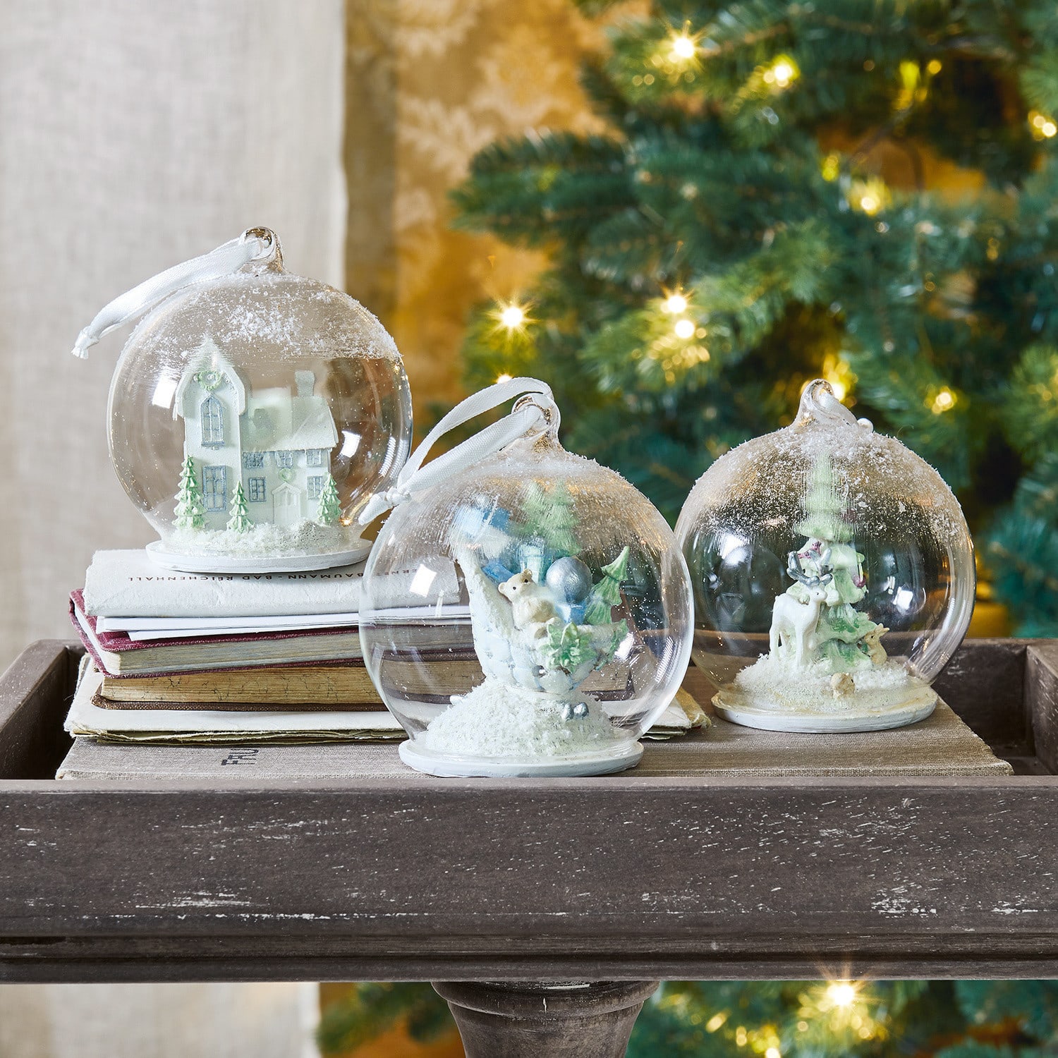 Weihnachtsschmuck 3er Set Winterland