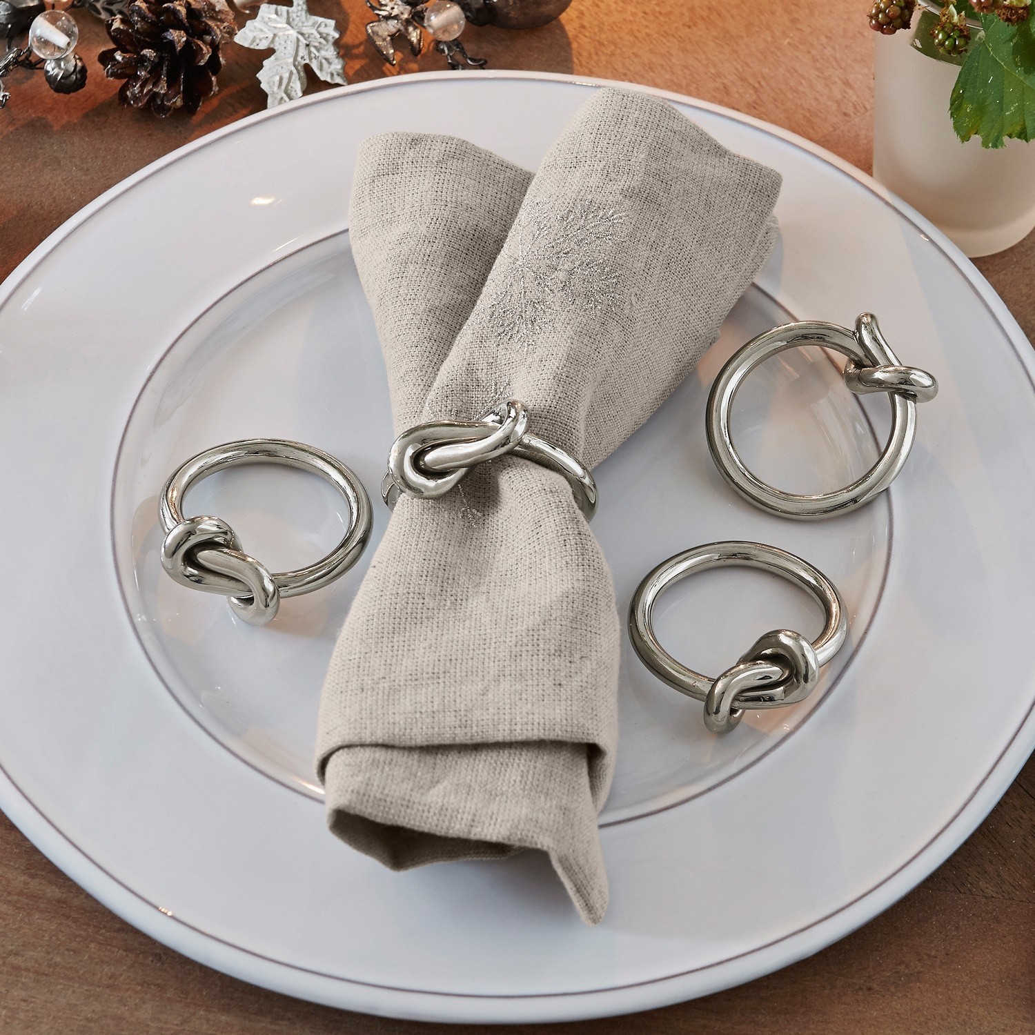 Serviettenringe 4er Set Odilo