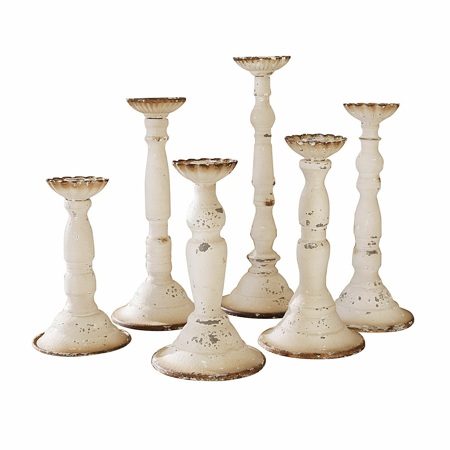 Kerzenhalter 6er Set Rivondelle