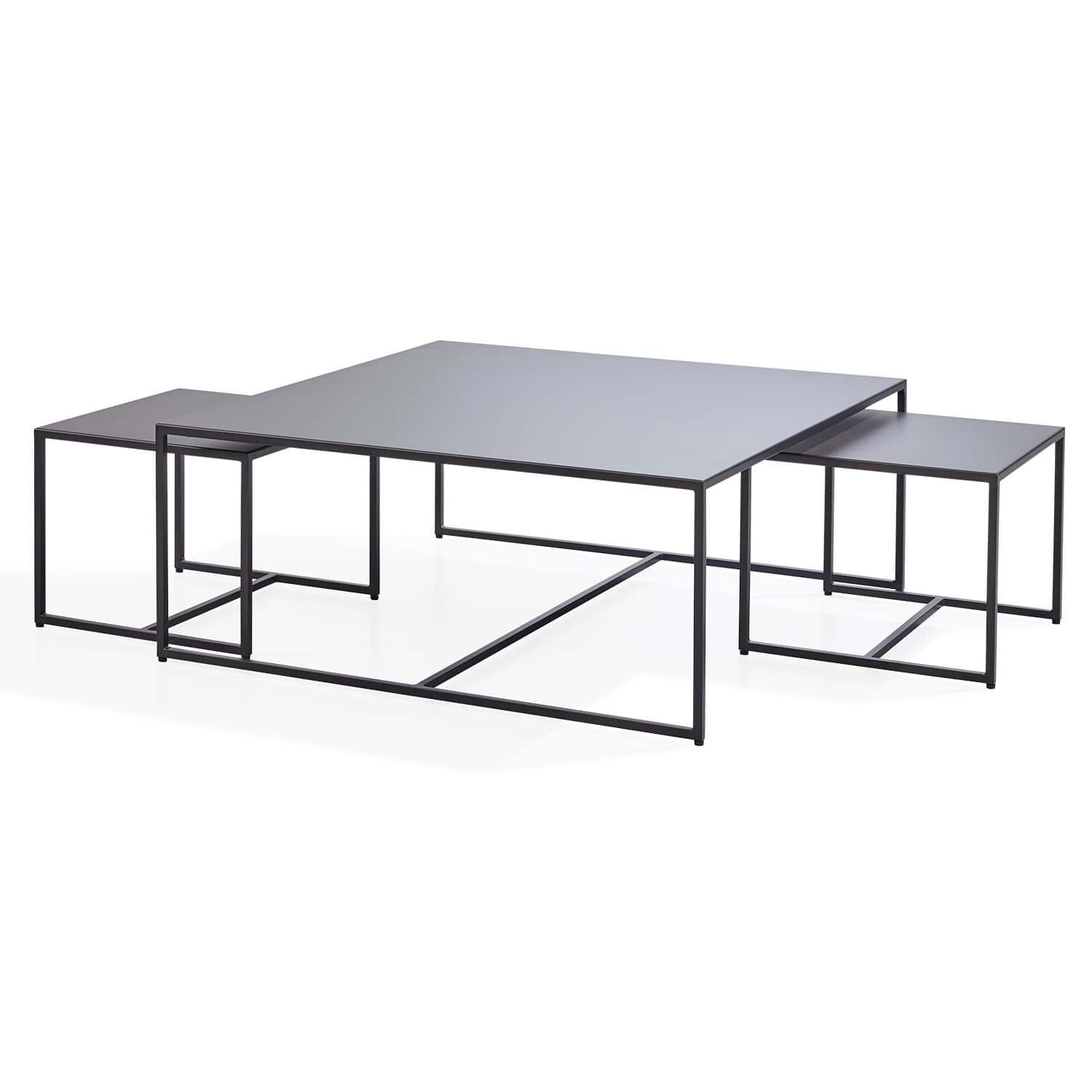 Couchtisch 3er Set Trinitas