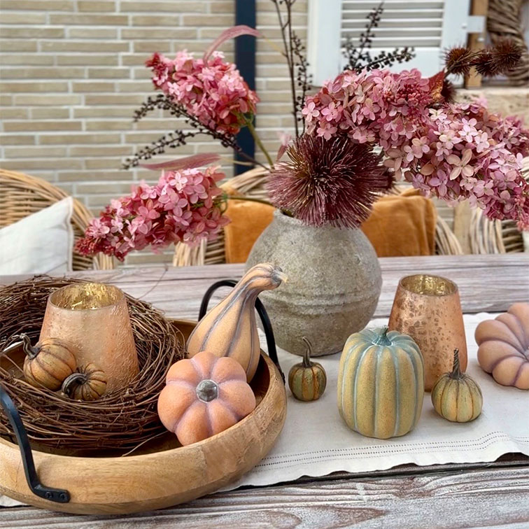 Herbstzauber voller Kürbischarme