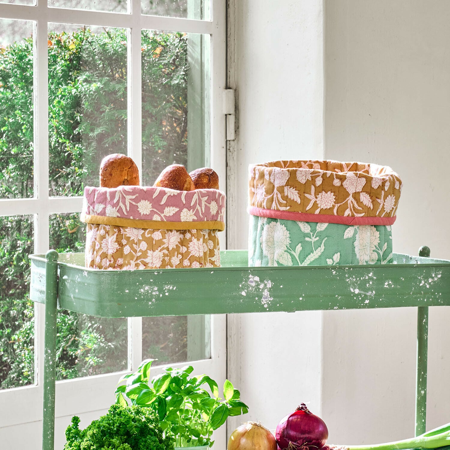 Korb 2er Set Fleuronnes