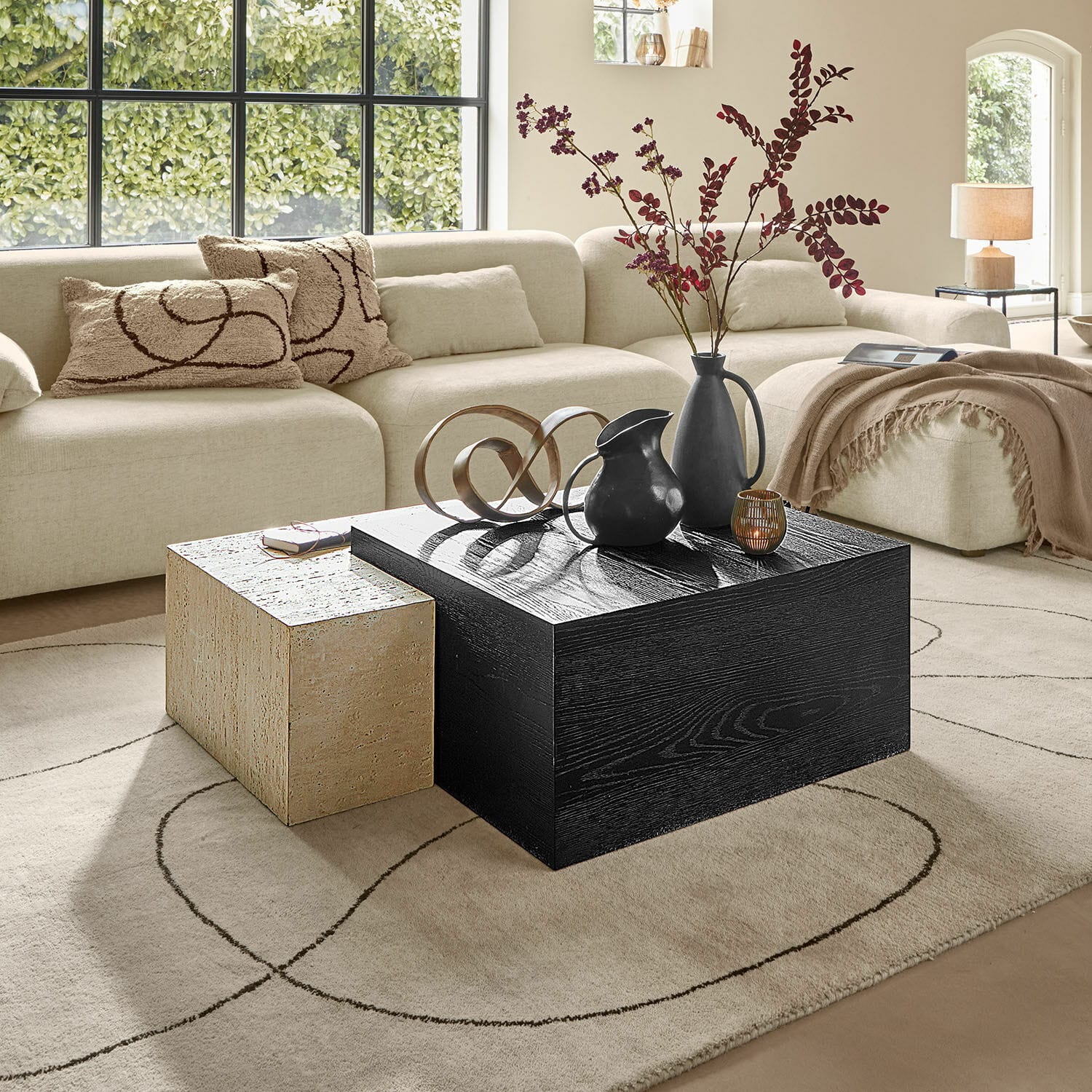 Couchtisch 2er Set Caleneuve