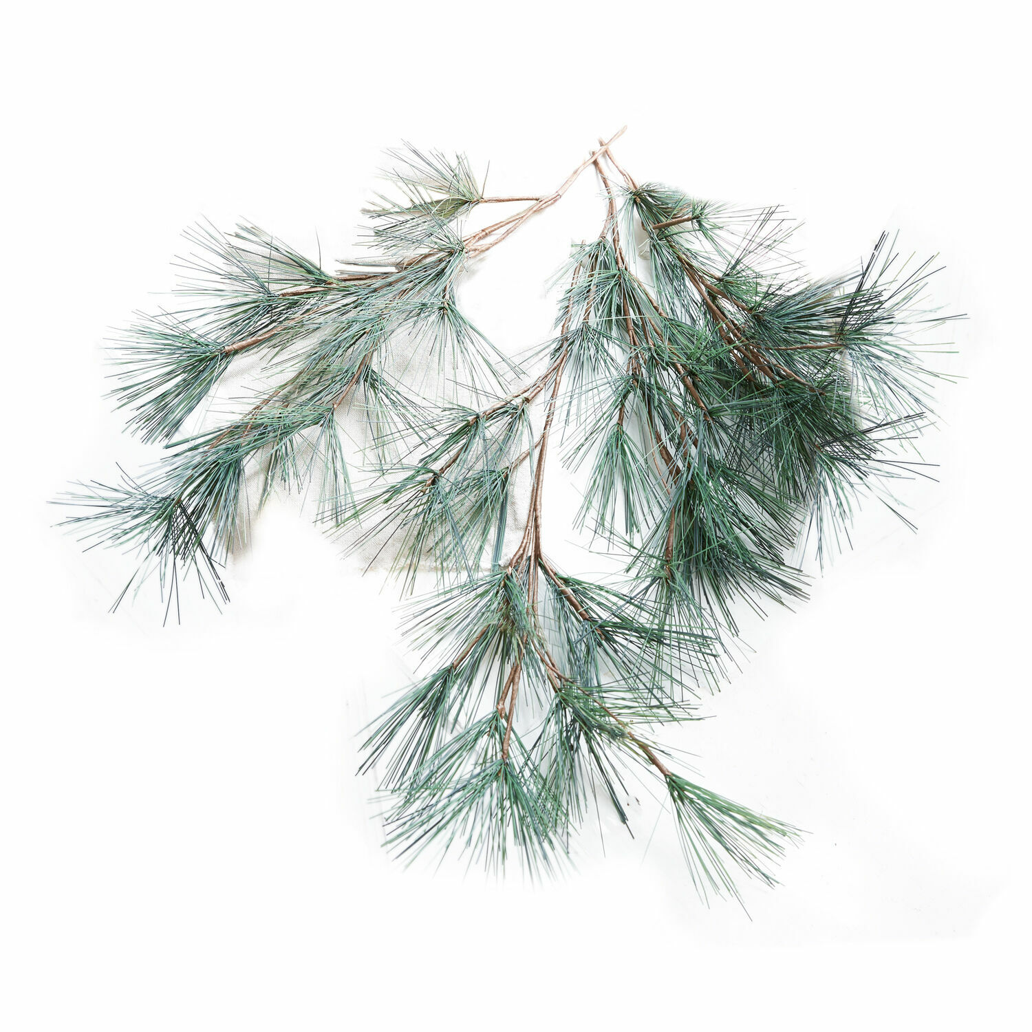 Zweig 4er Set Bohicon Dekorative grüne Kiefernzweige für Weihnachtsdekoration und Wohnraumgestaltung