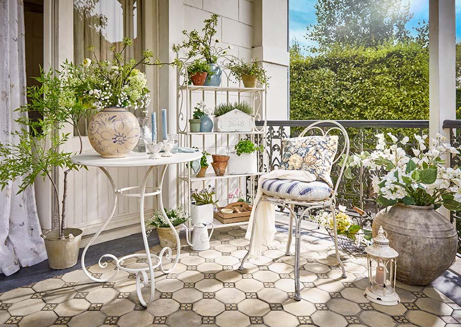 Sommer auf dem Balkon