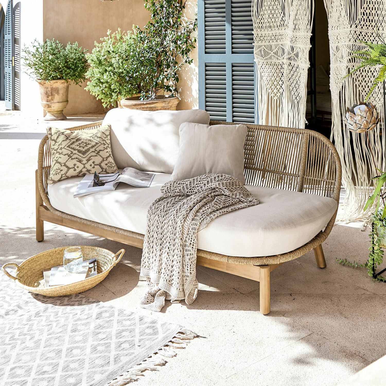Chaiselongue FSC®-100% Belvidere