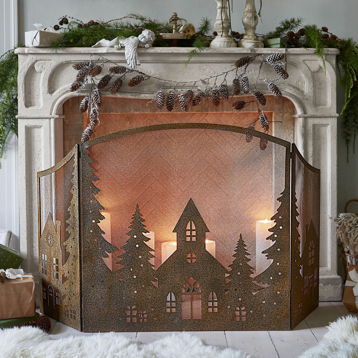 Kaminkonsole Woodcroft