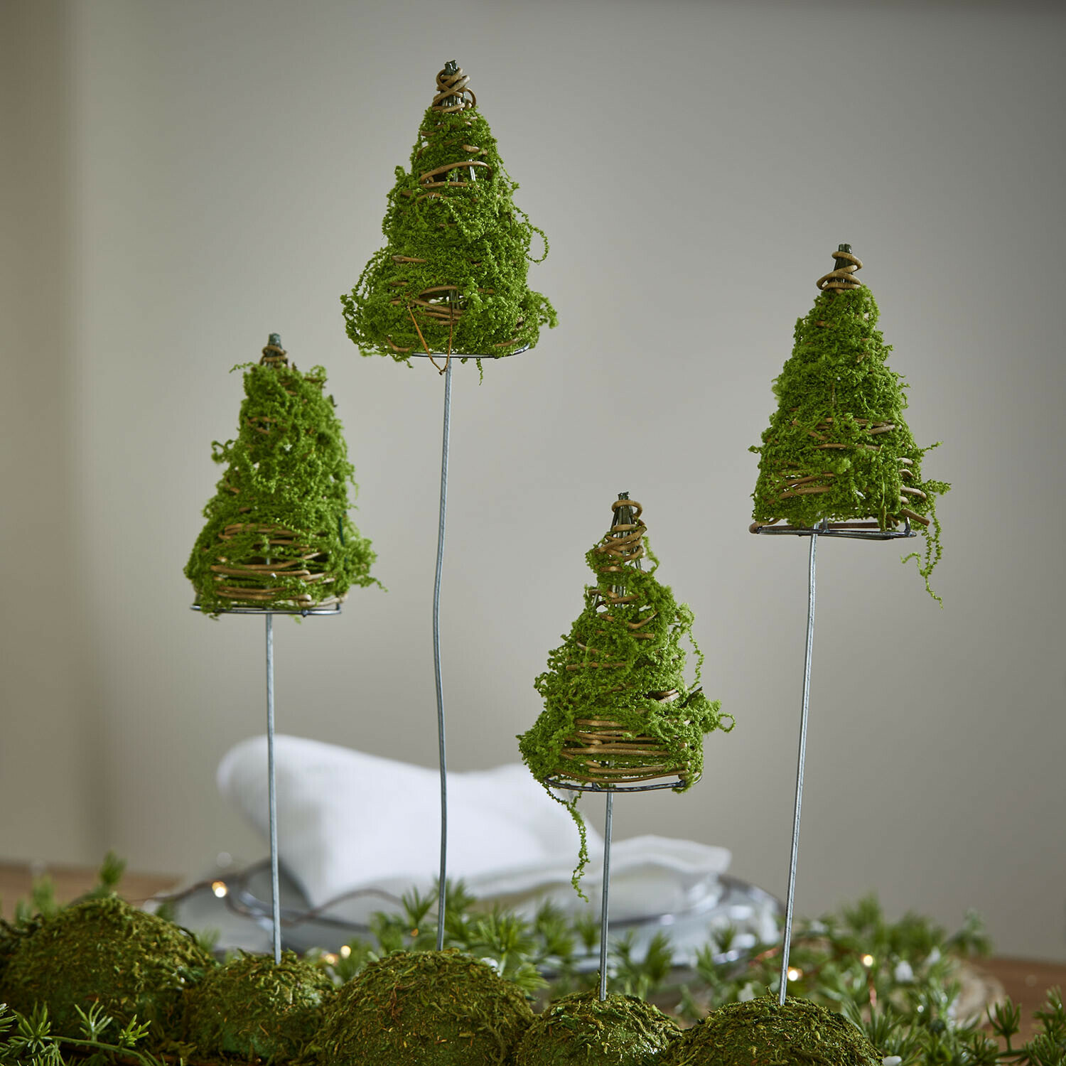 Deko-Baum 4er Set Cassiola