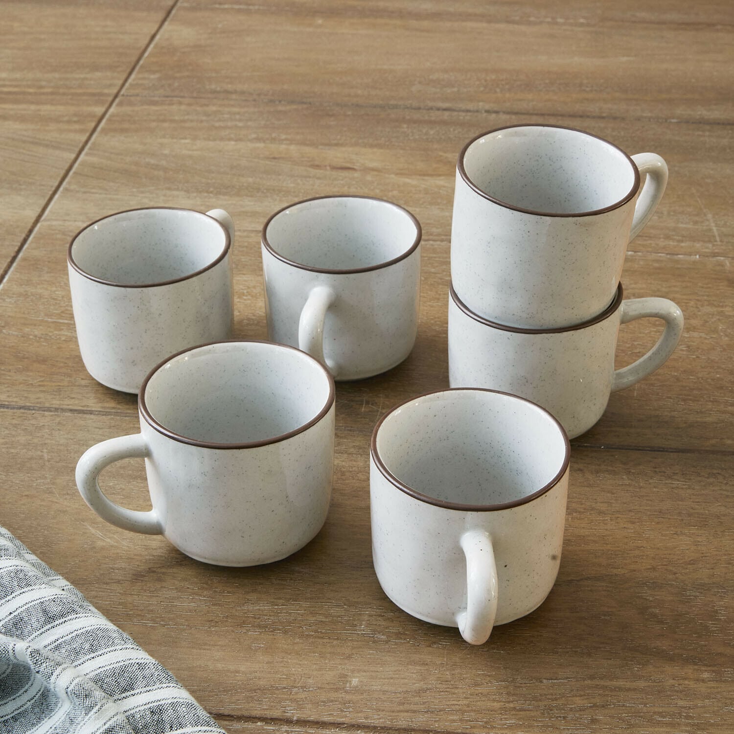 Tasse mit Untertasse 6er Set Biarré