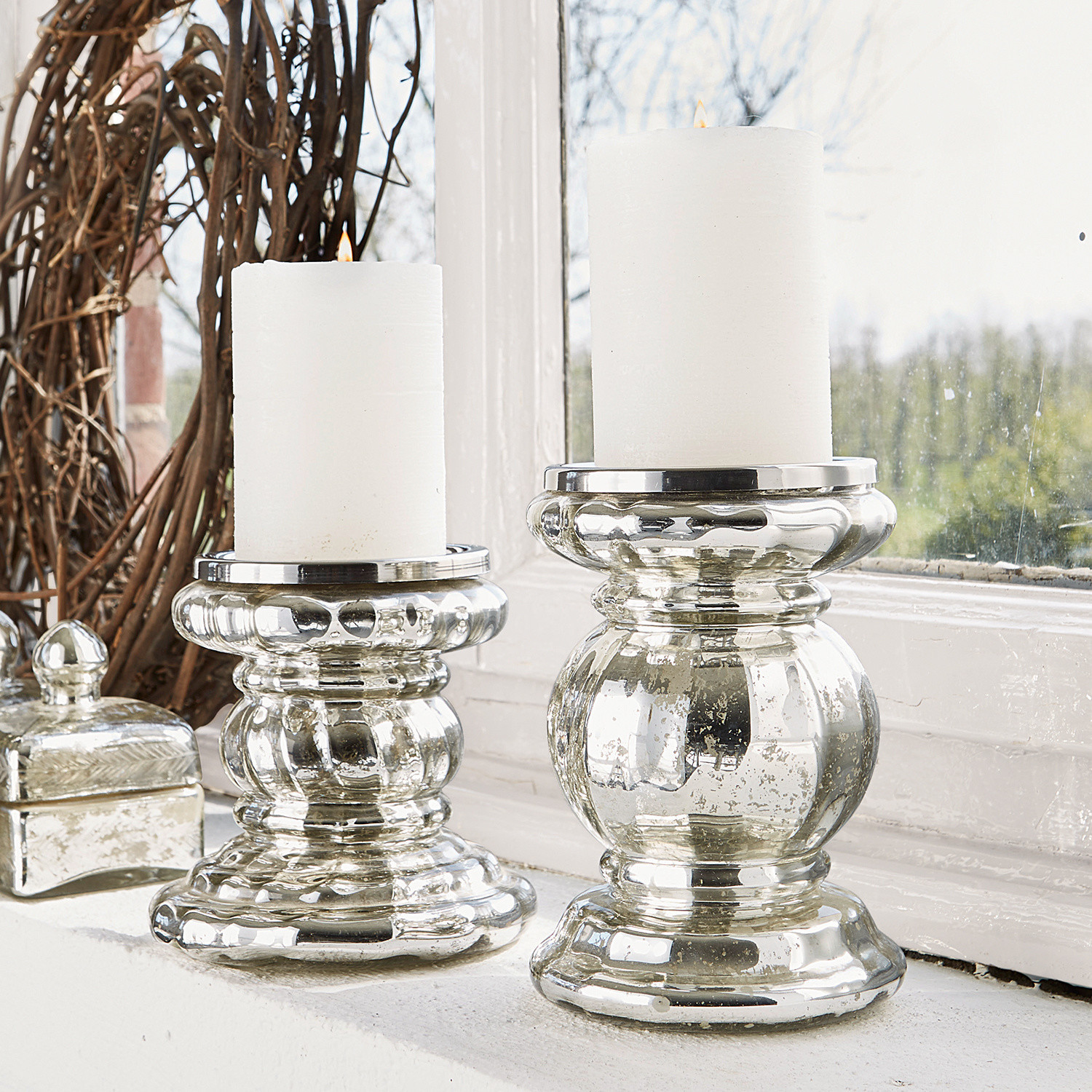 Kerzenständer 2er Set Konstantin