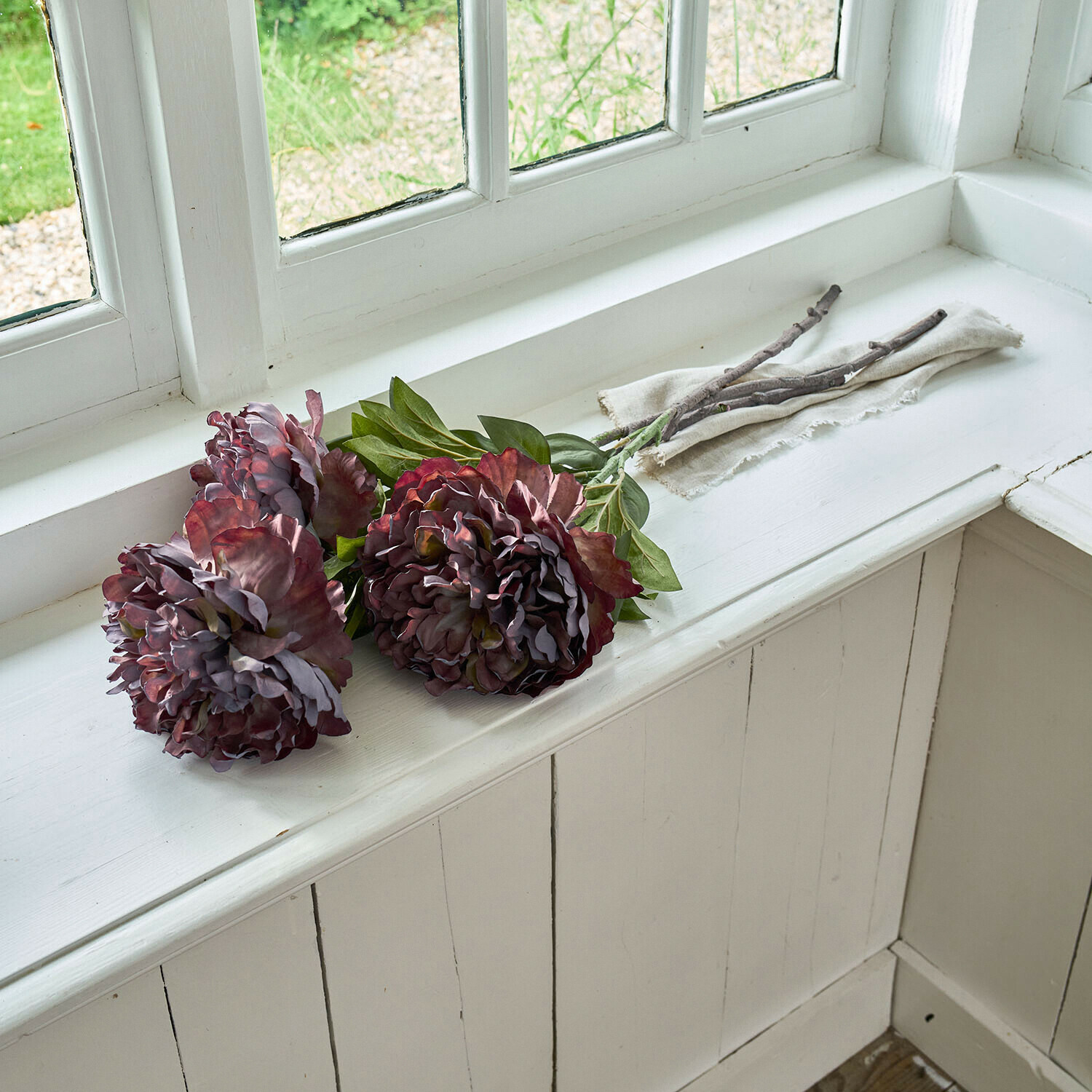 Kunstblume Pfingstrose 3er Set Dahlyra