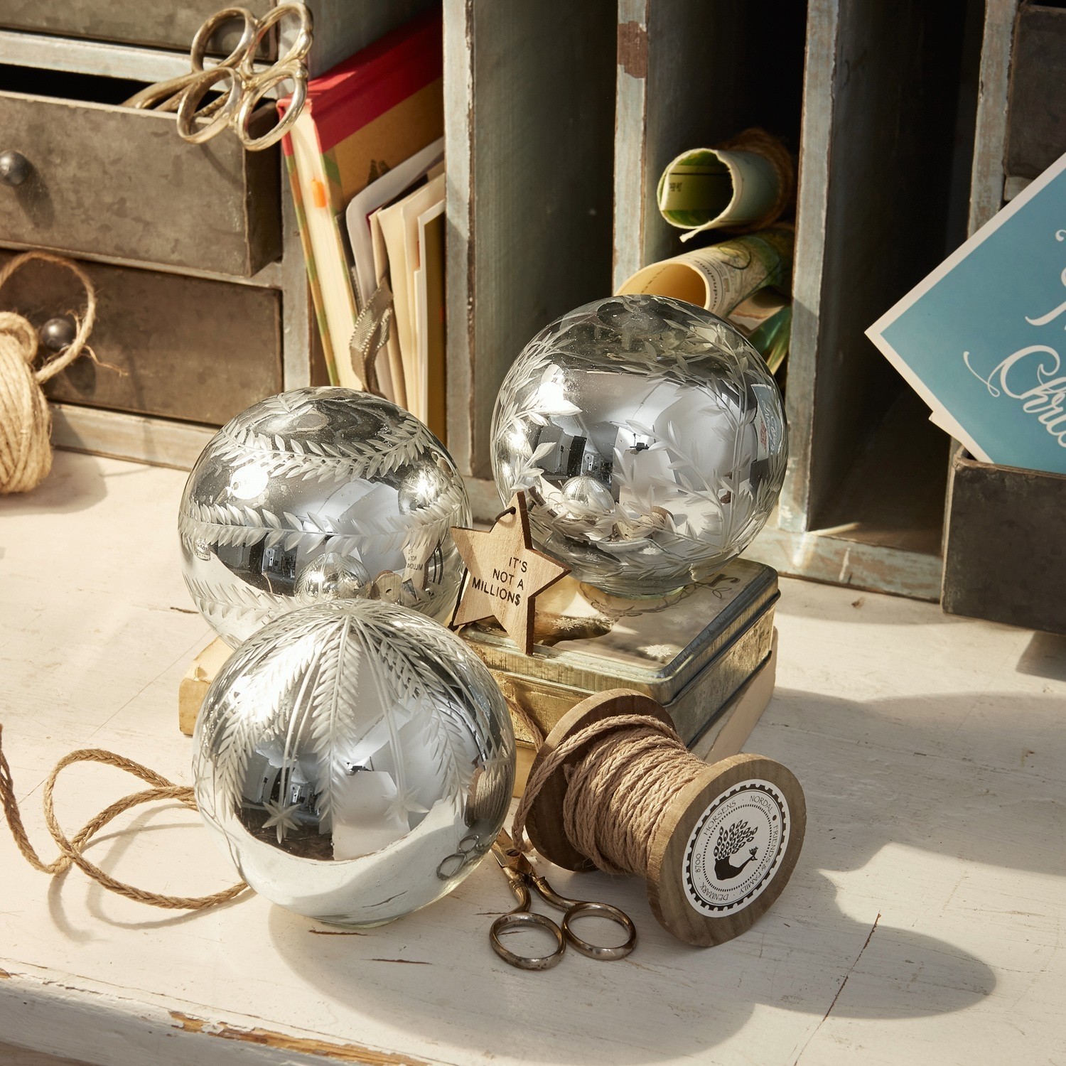 Deko-Kugel 3er Set Claix