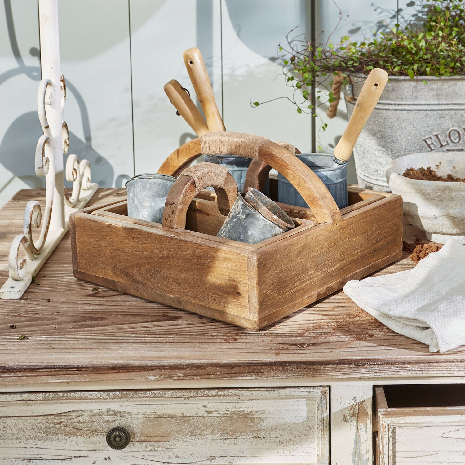 Holzkiste 3er Set Nettleby