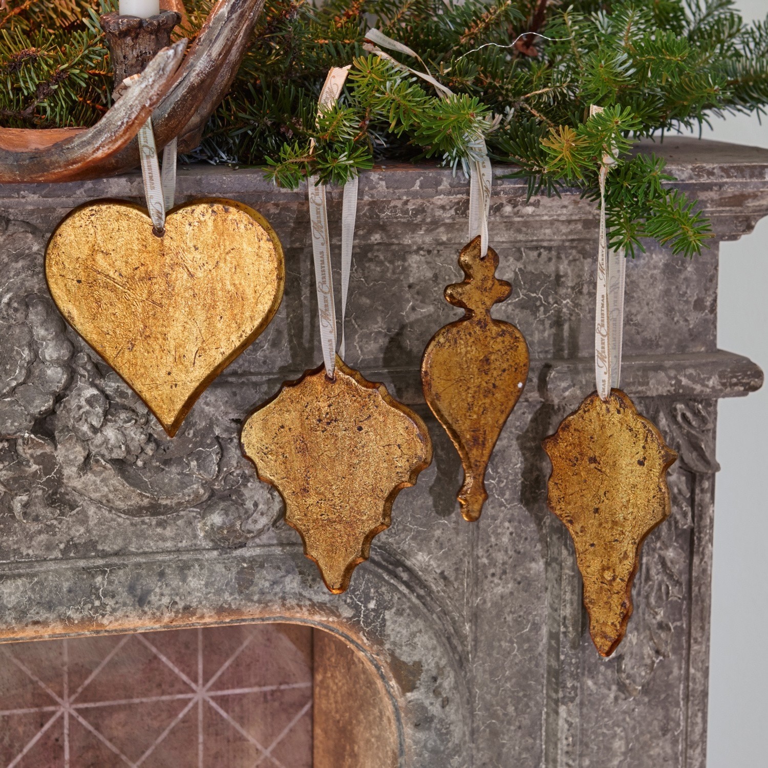 Weihnachtsschmuck 4er Set Molinot