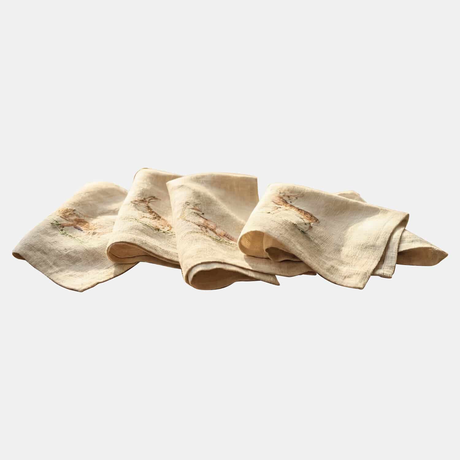 Serviette 4er Set Doucier