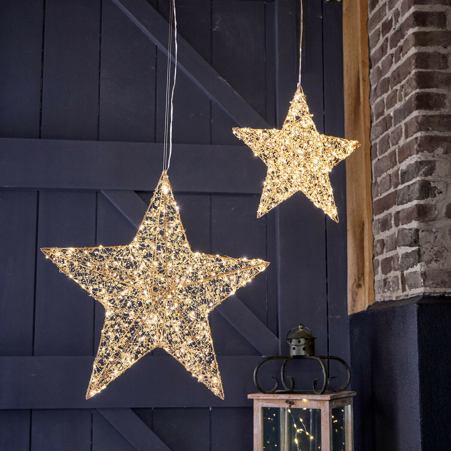 LED-Stern 2er Set Brightens