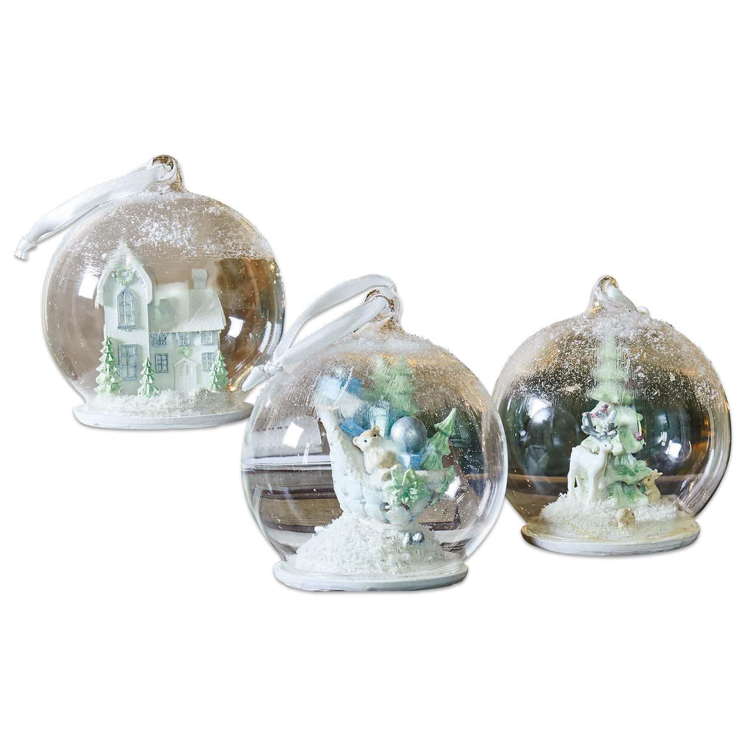 Weihnachtsschmuck 3er Set Winterland