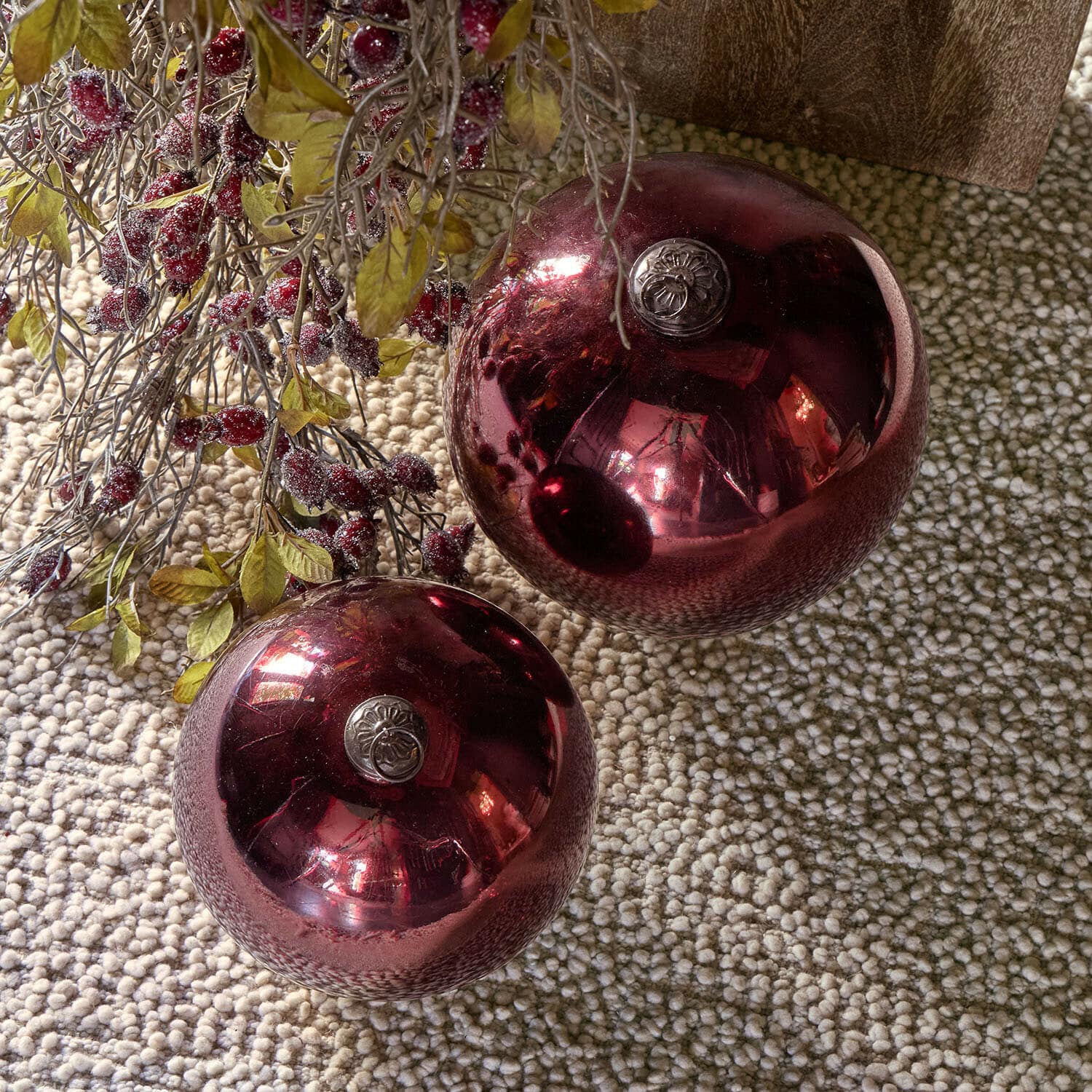Weihnachtskugel 2er Set Murrey