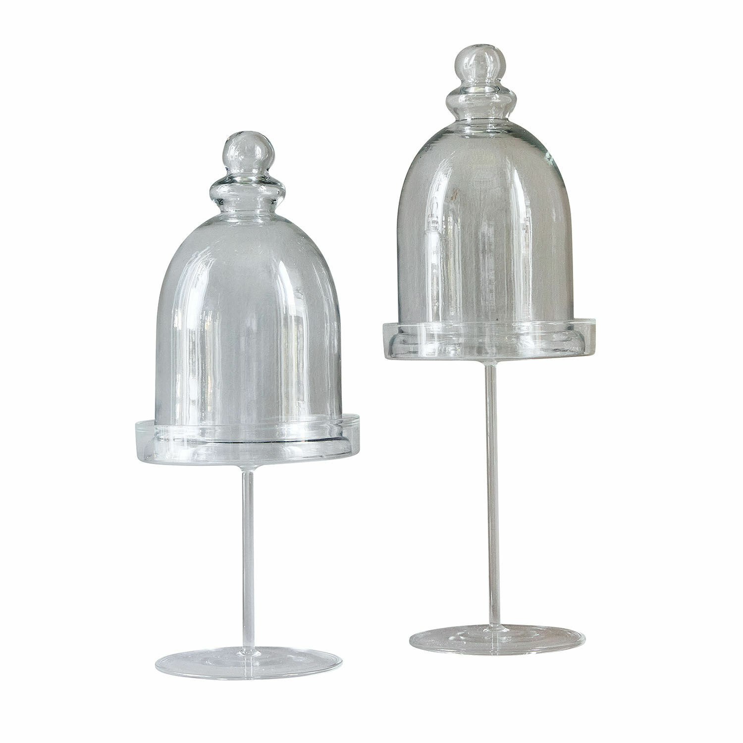Glasglocke 2er Set Hibous