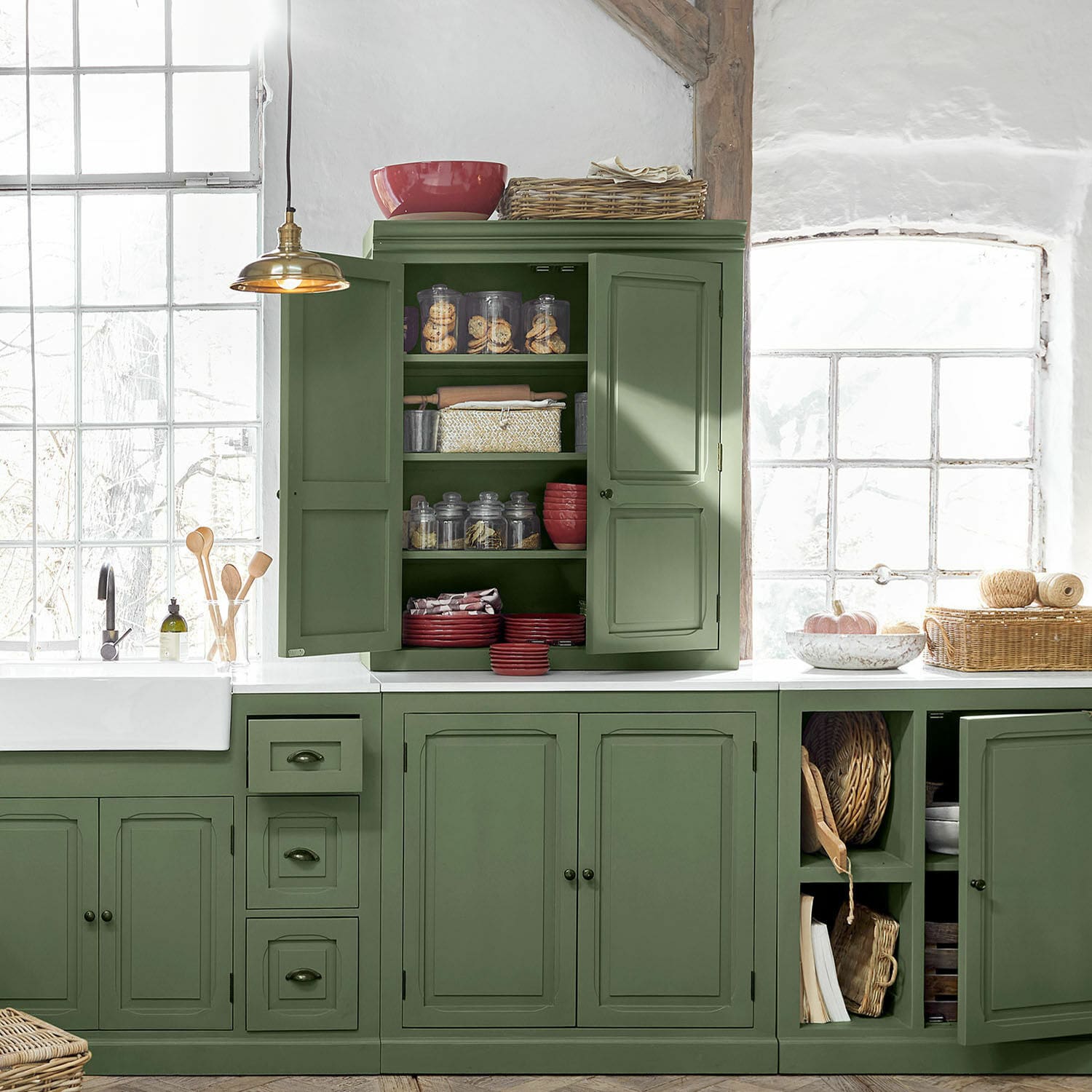 Küchenaufsatzschrank Lansbury