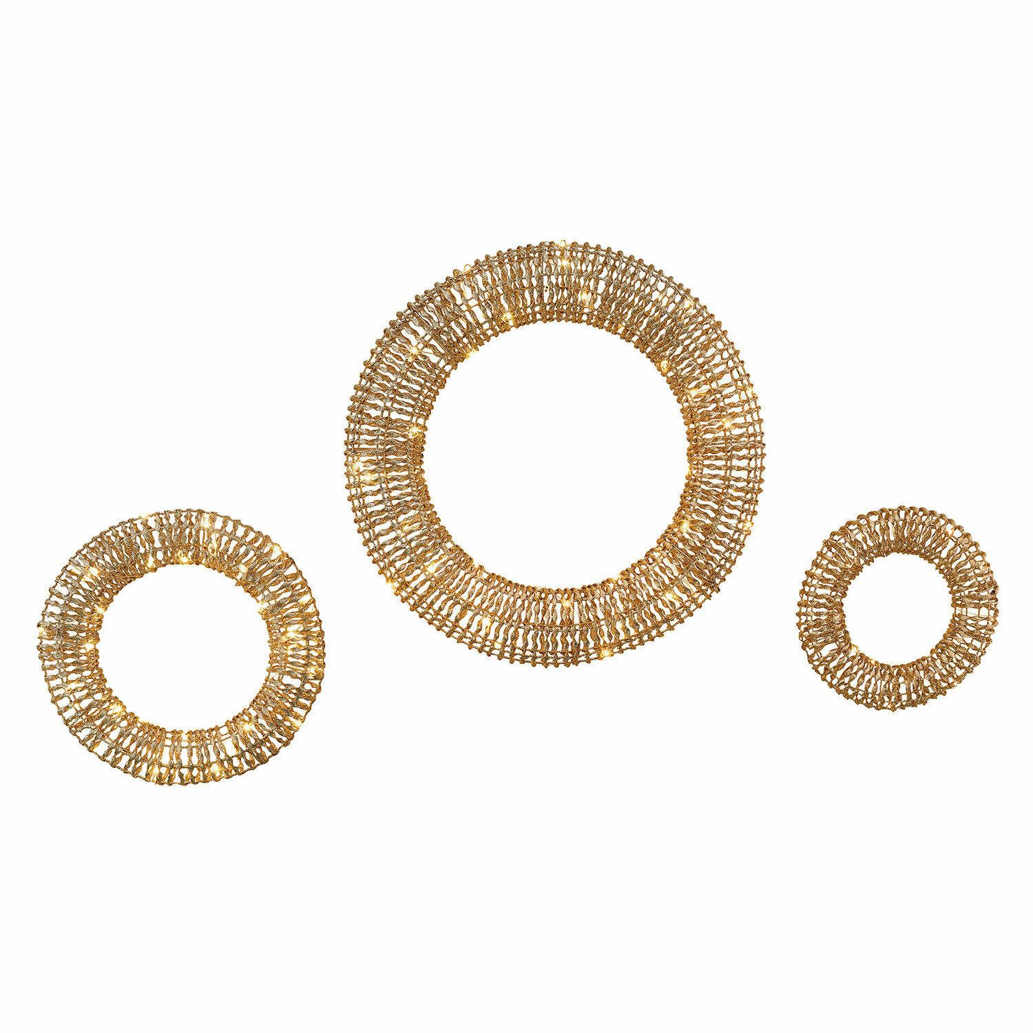 LED-Kranz 3er Set Antorino