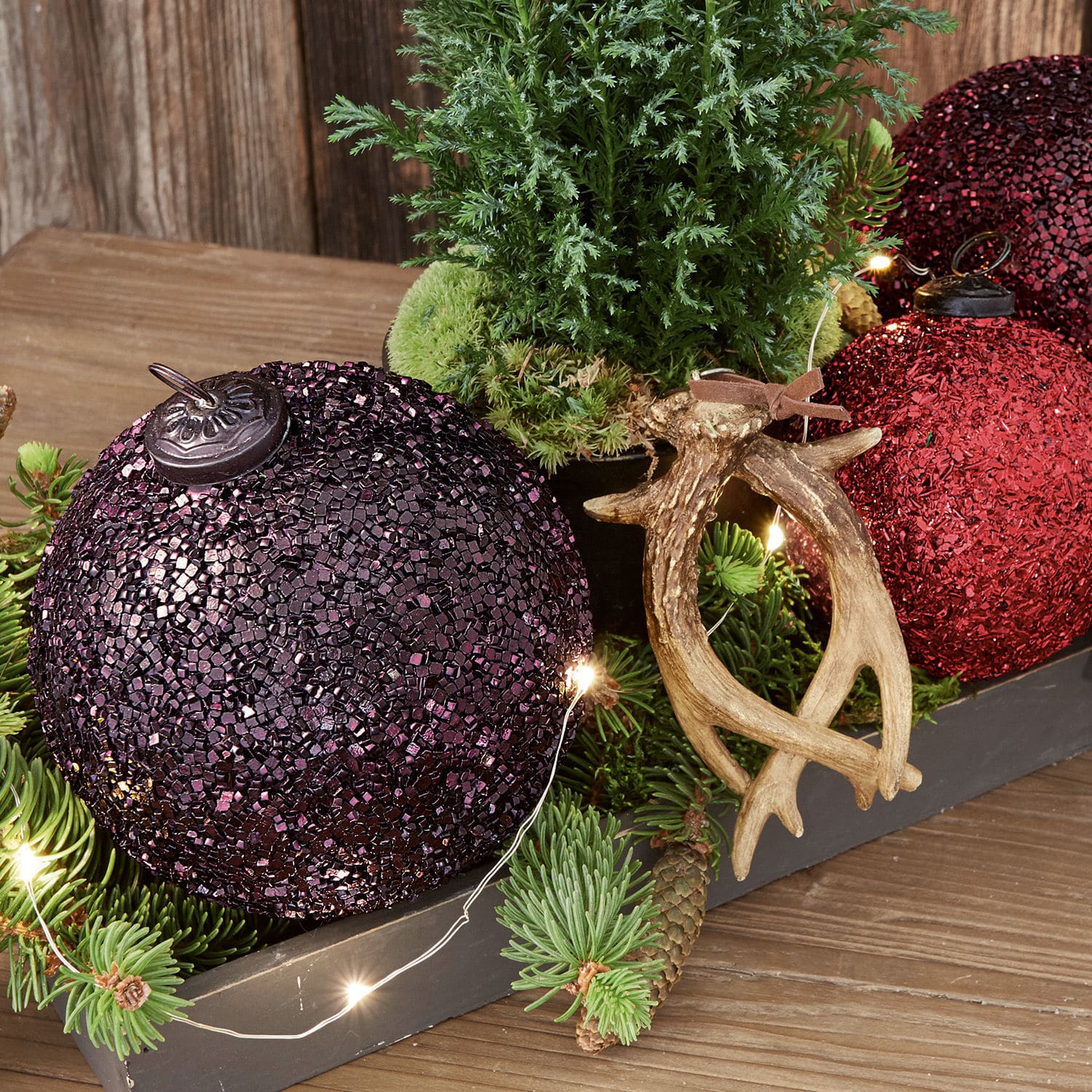 Weihnachtsschmuck 3er Set Paserienne