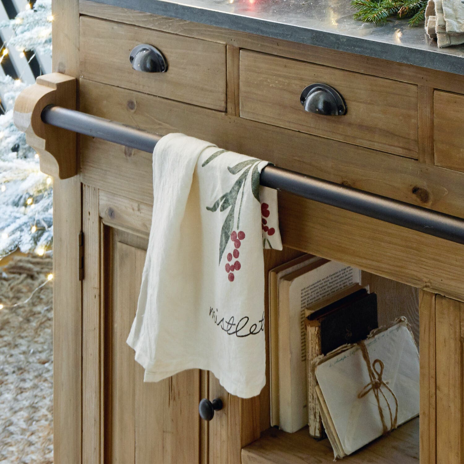 Geschirrtuch 2er Set Mistletoe