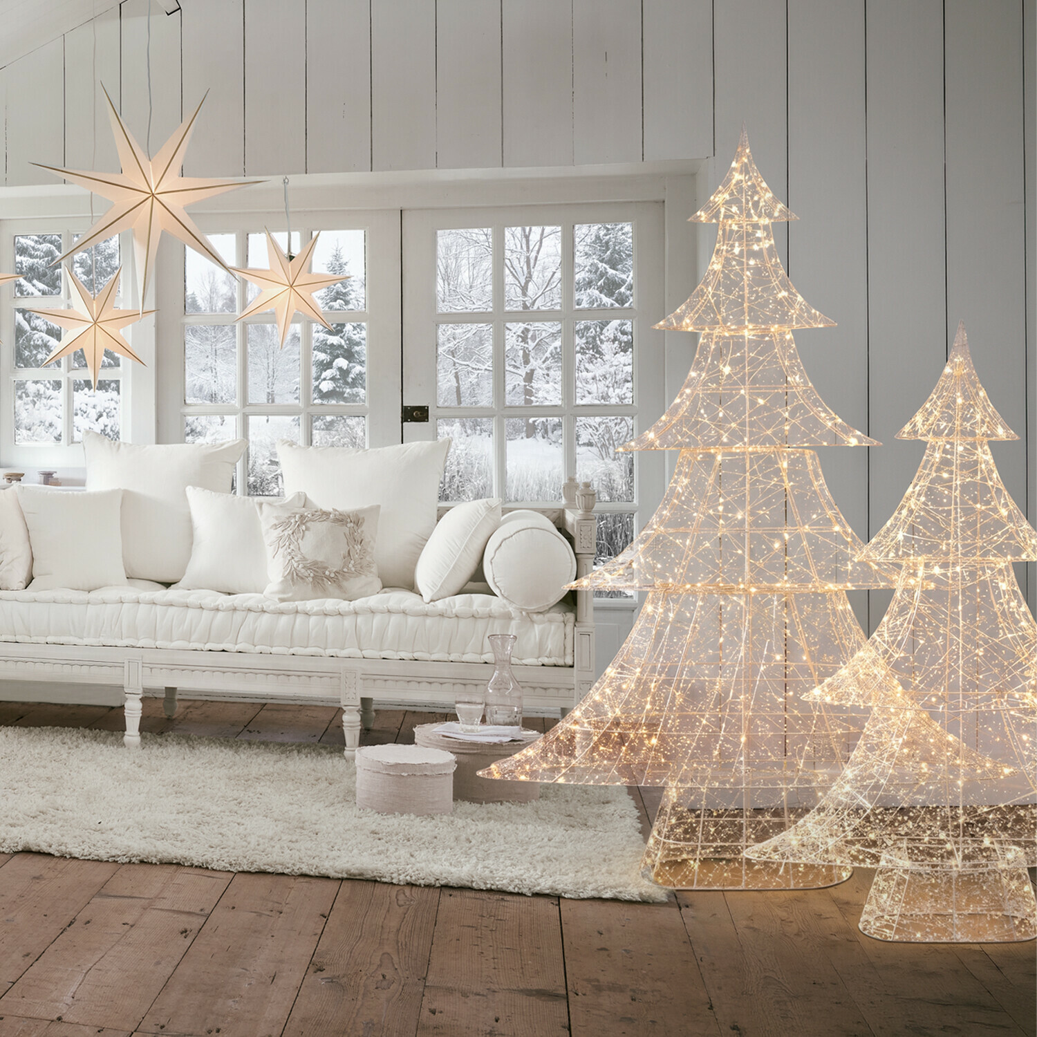 LED-Baum 2er Set Frosthem