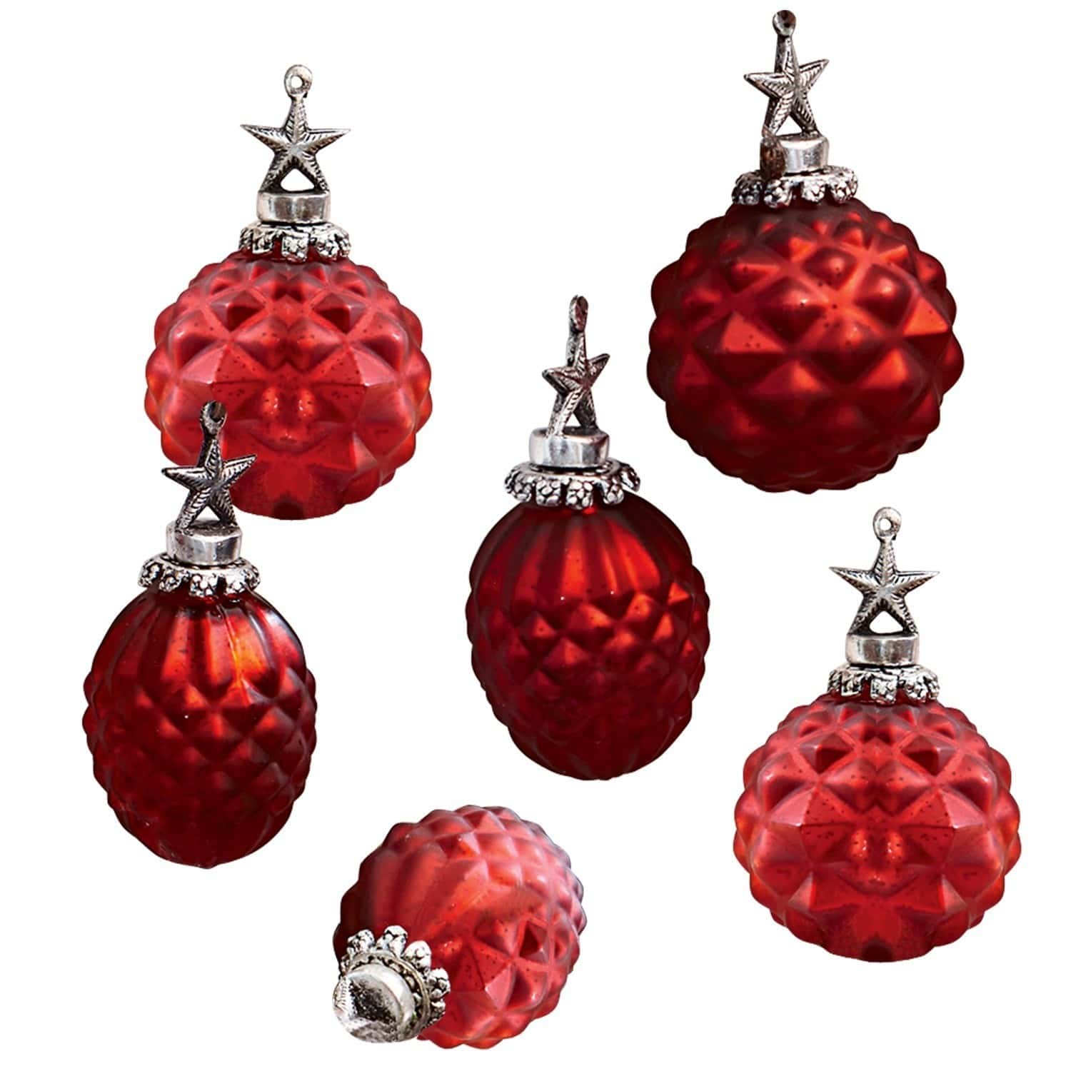 Weihnachtsschmuck 6er Set Angelique