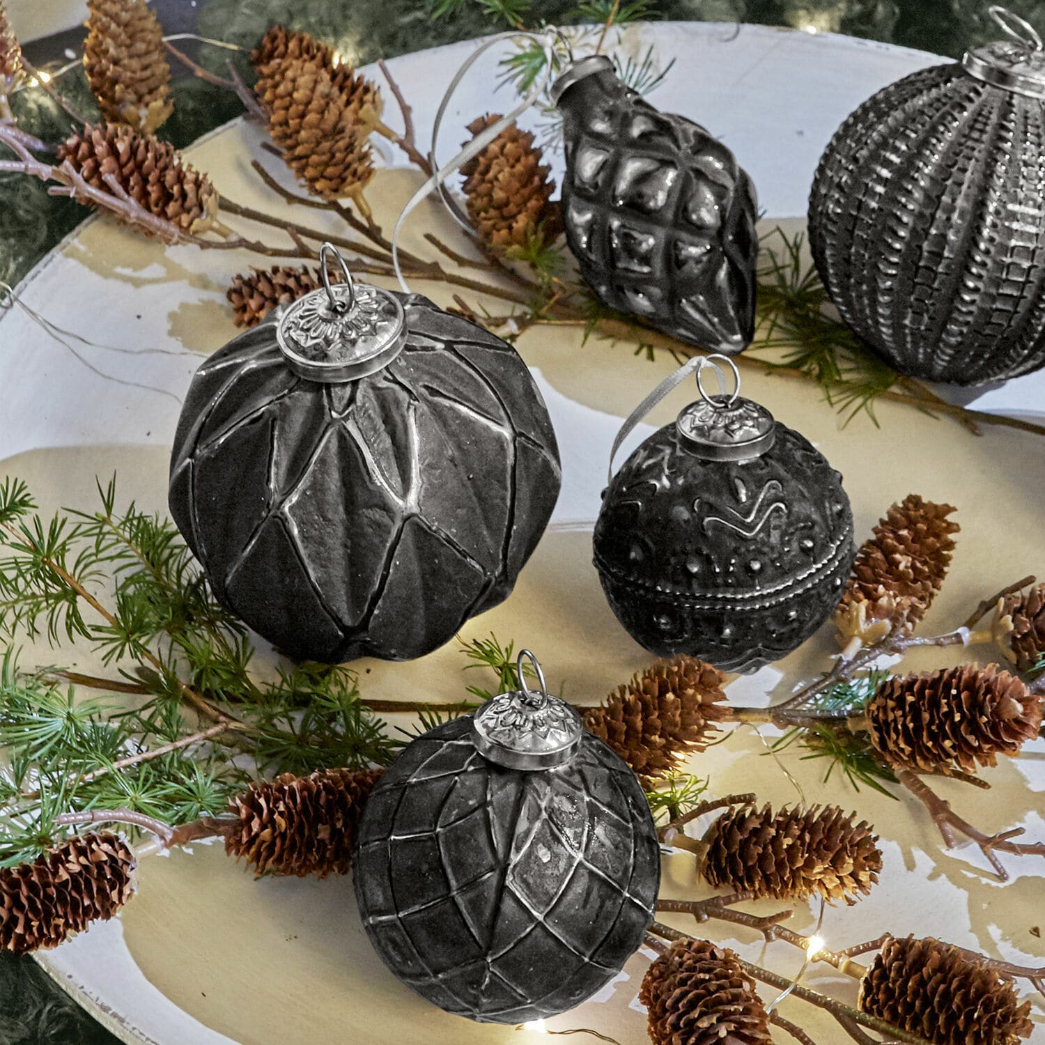 Weihnachtsschmuck 6er Set Villeurs