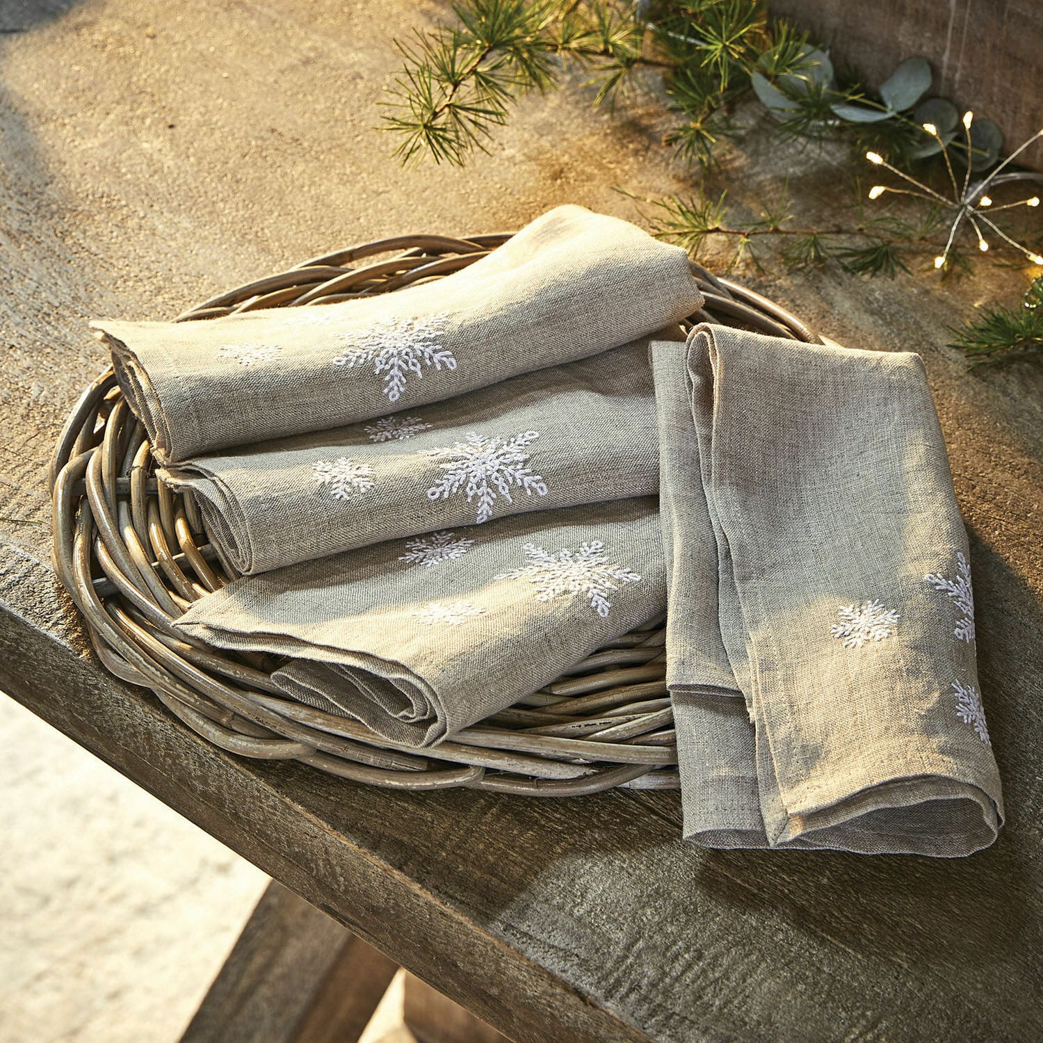 Serviette 4er Set Ruspi