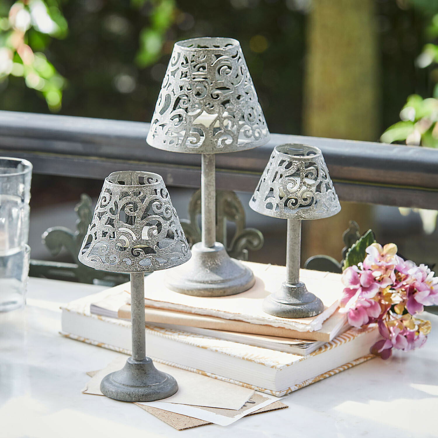 Windlicht 3er Set Belori