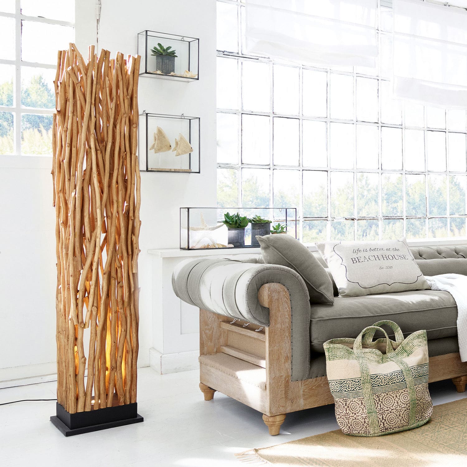 Stehlampe Leana