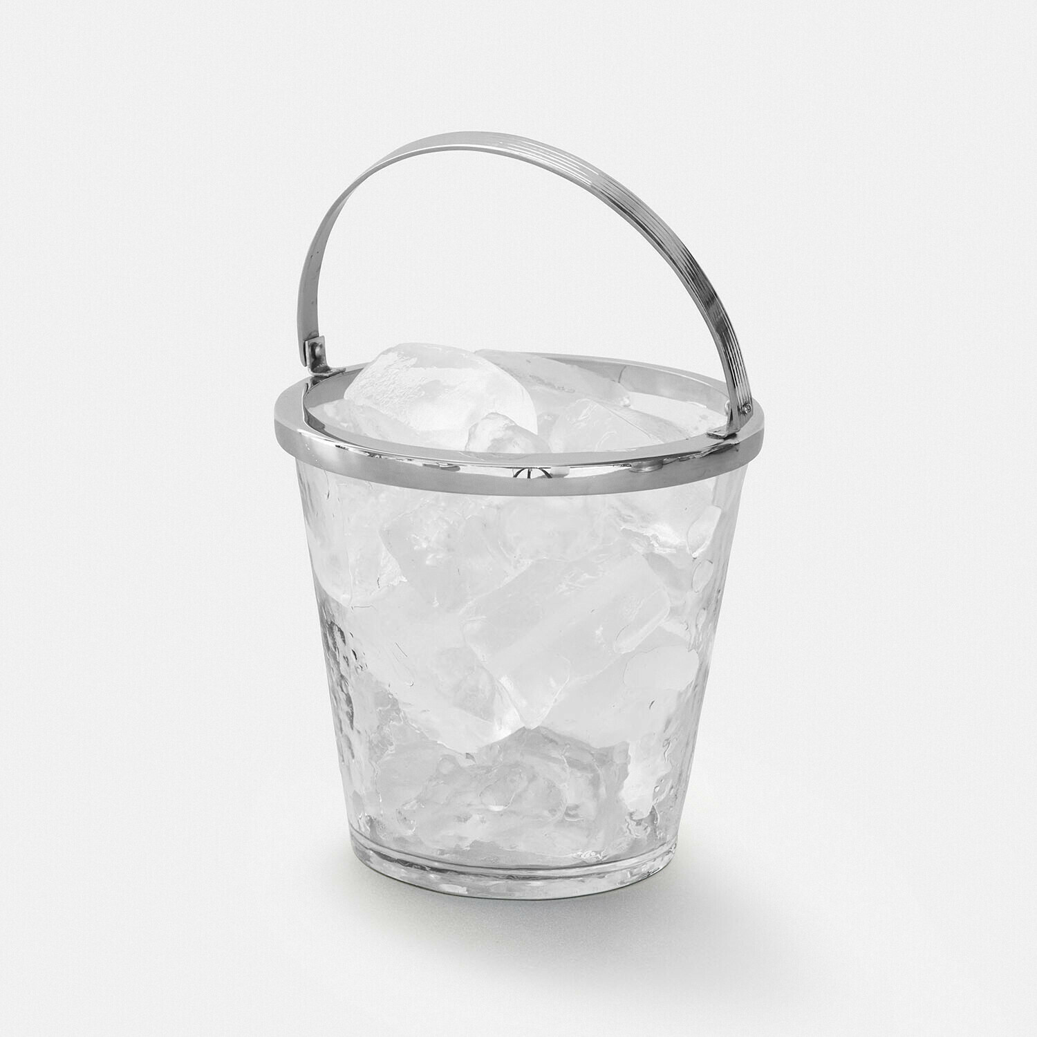 Eiskübel Cressford Transparenter Eiseimer mit Metallgriff, ideal zum Servieren von Getränken mit Eis