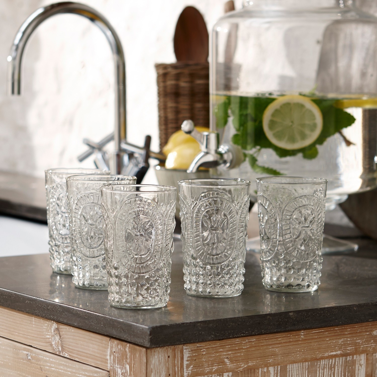 Glas 6er Set Fleury