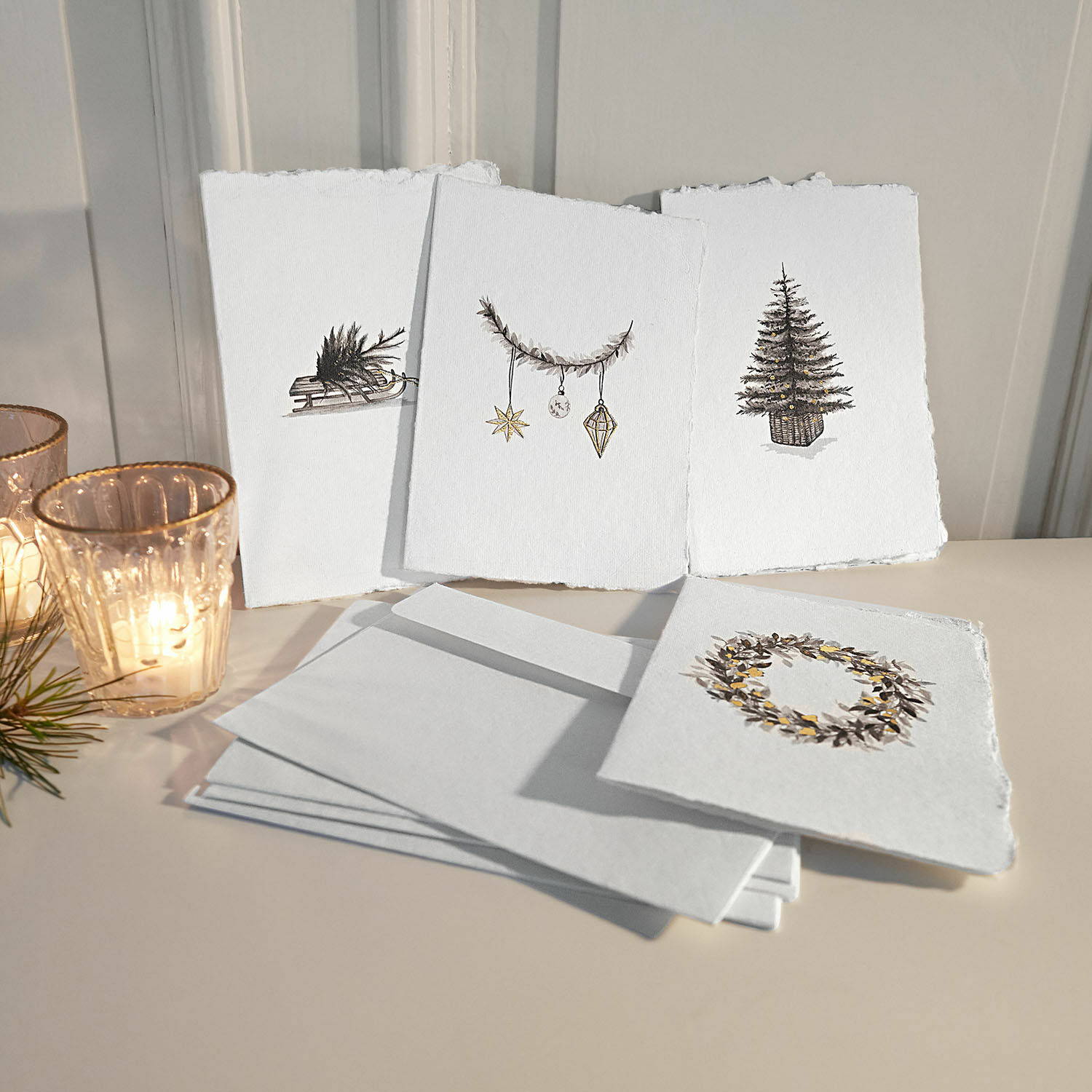 Geschenkkarte 4er Set Aelindor