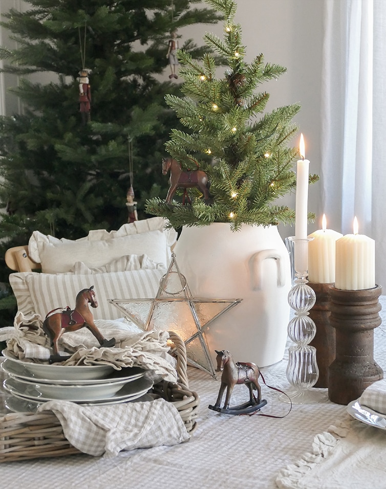 Nostalgische Weihnachtsvorbereitungen