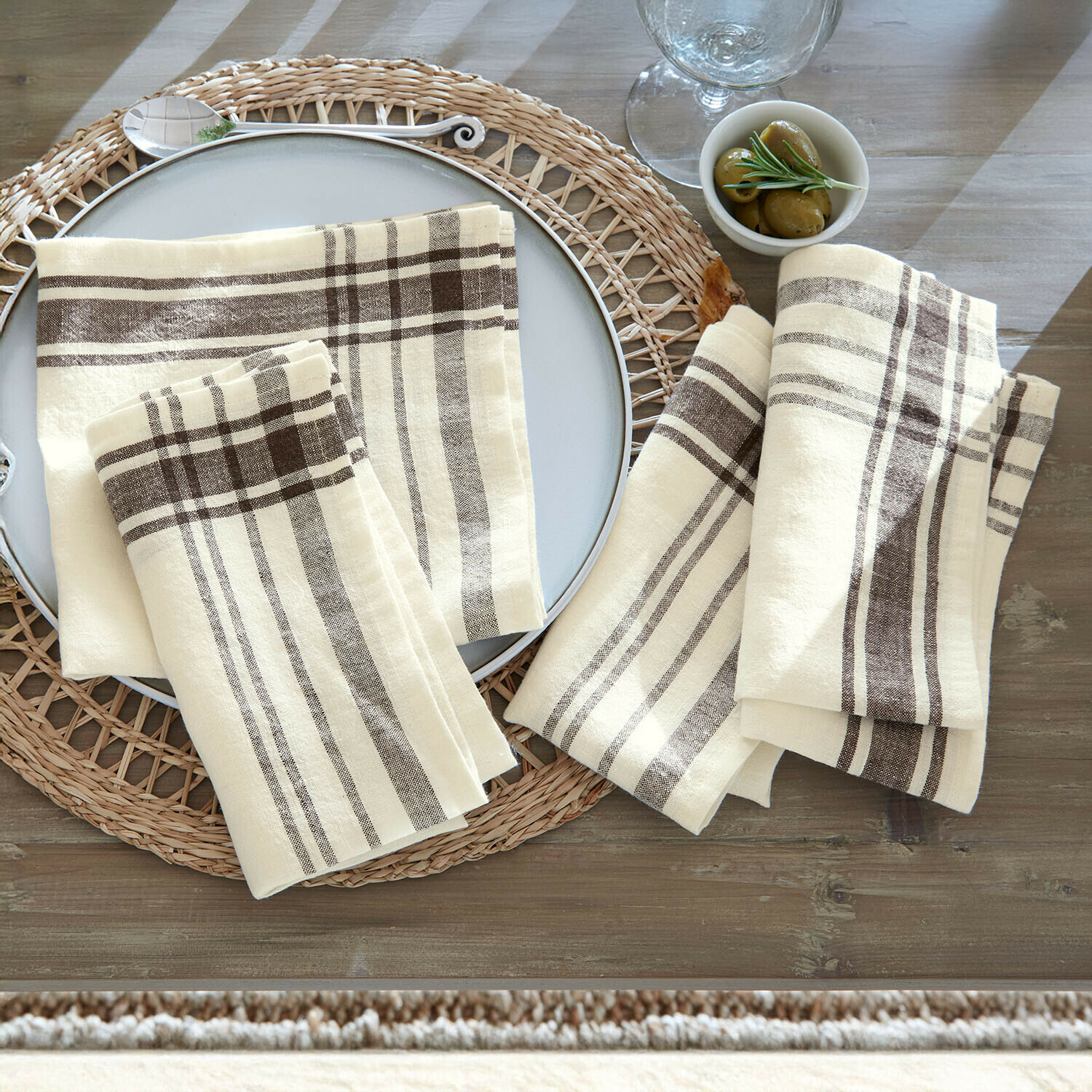 Serviette 4er Set Ellory
