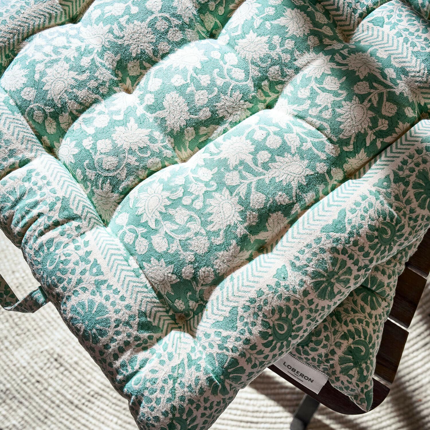 Sitzkissen 2er Set Fleuronnes