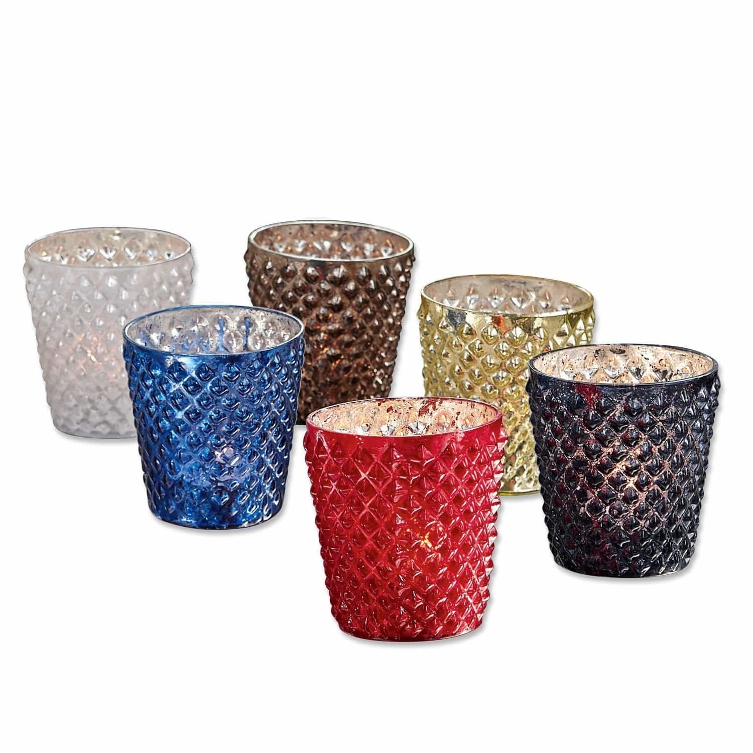 Windlicht 6er-Set Libba