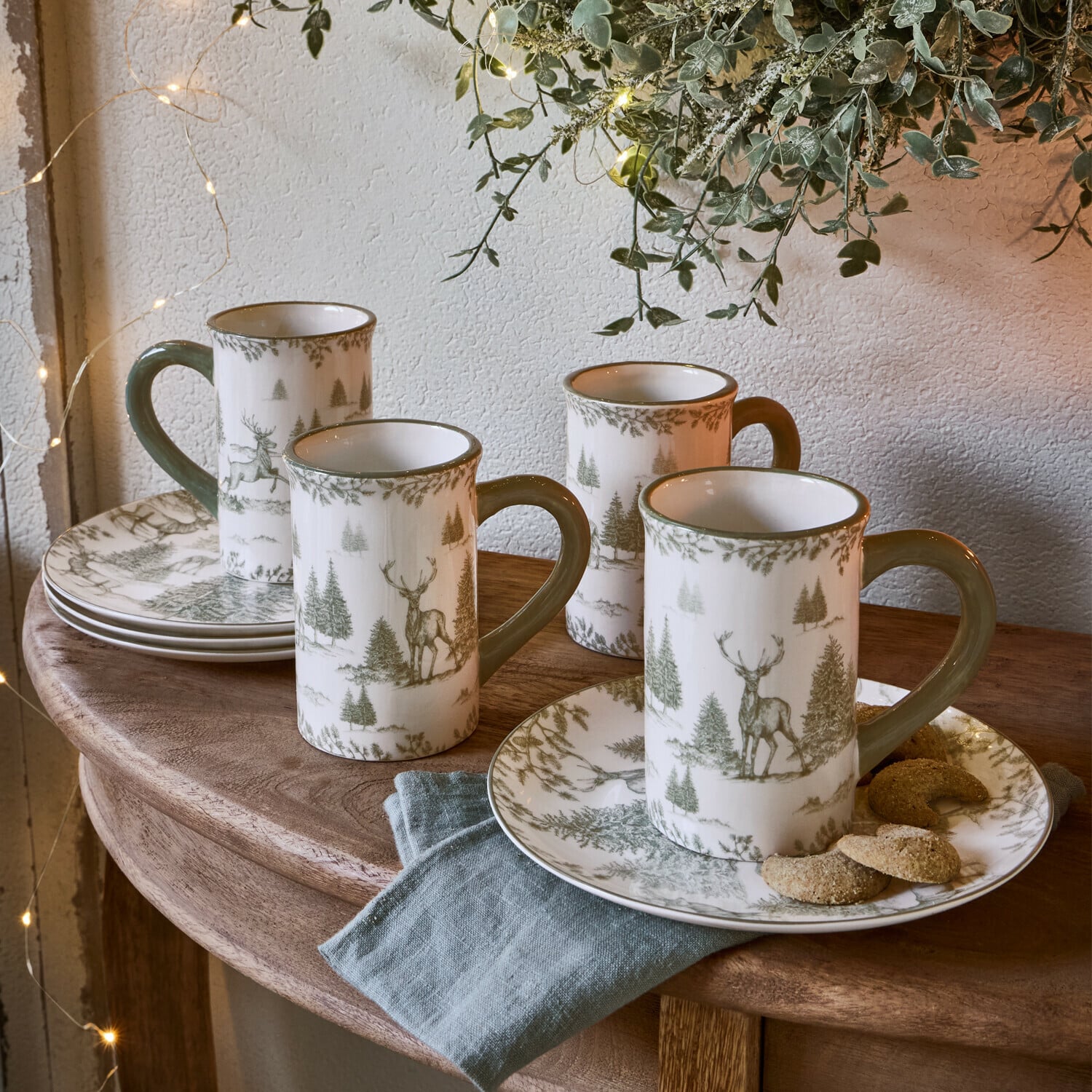 Teller 4er Set Flonker